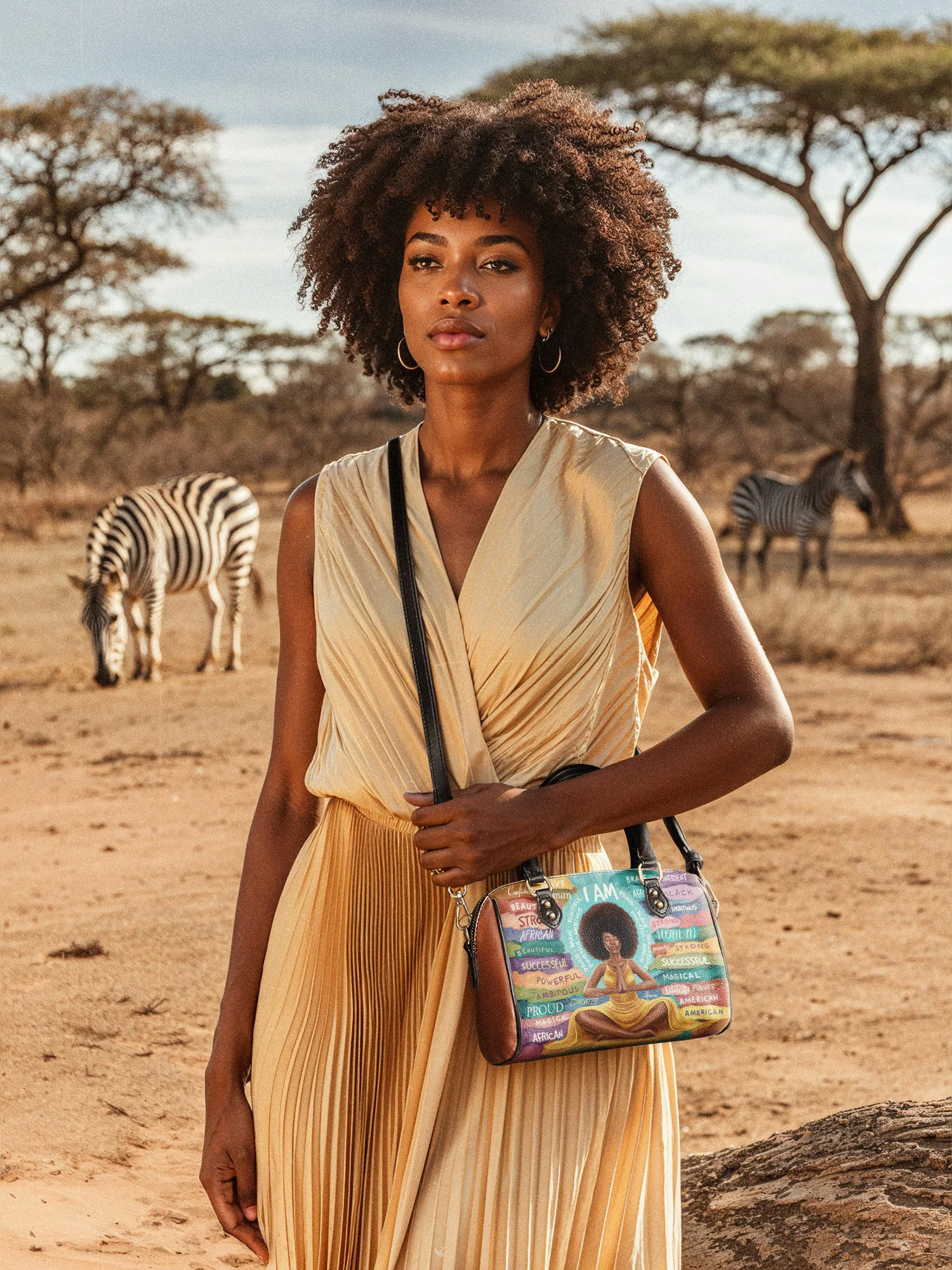 "AfroEssence" Mini Satchel - Image 3