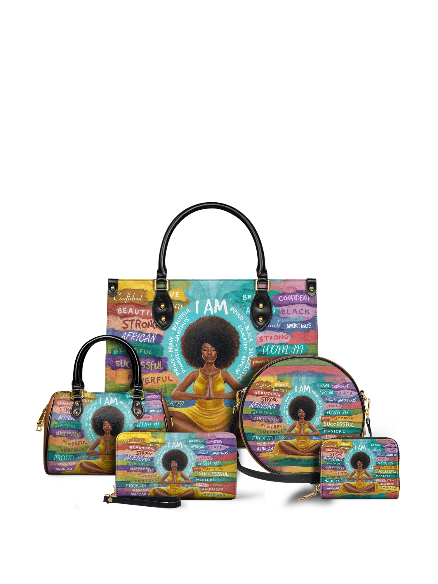 "AfroEssence" Mini Satchel - Image 8