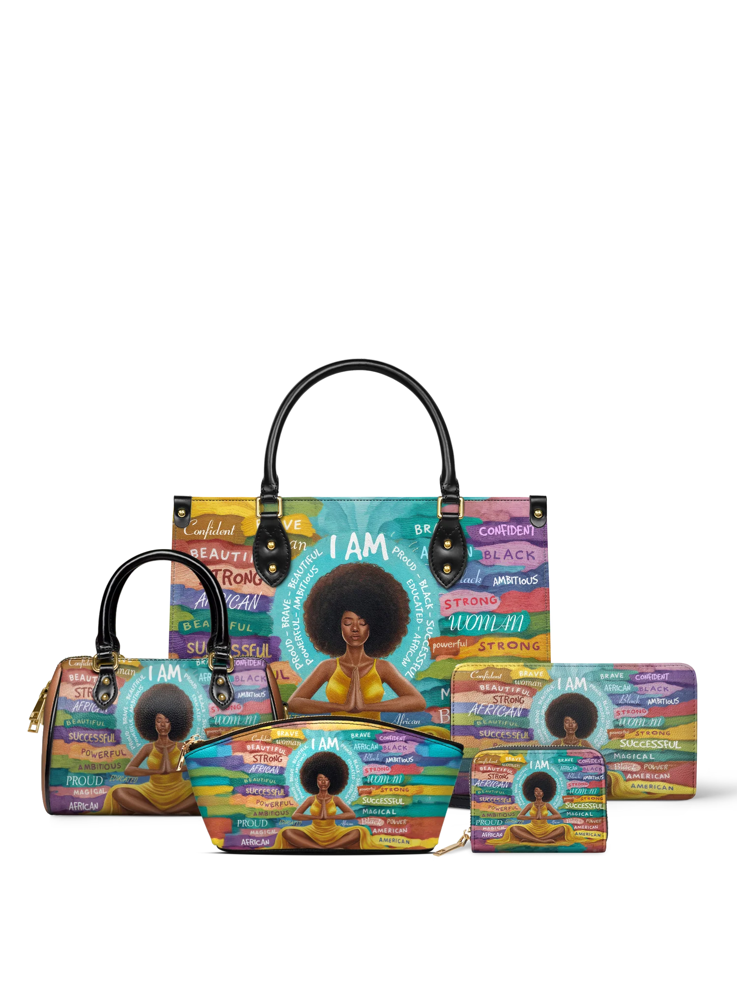 "AfroEssence" Mini Satchel Bundle