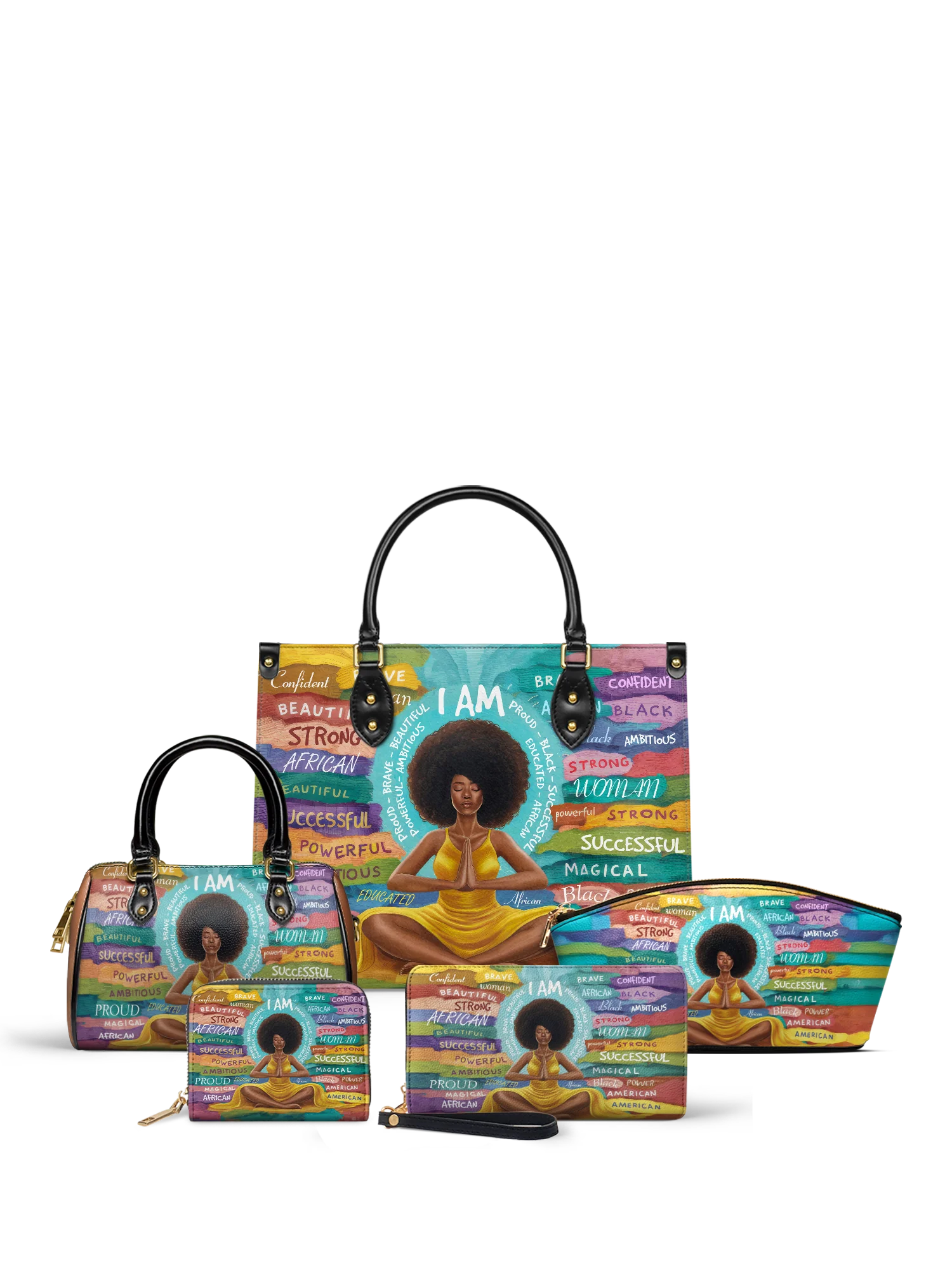 "AfroEssence" Wallet Bundle