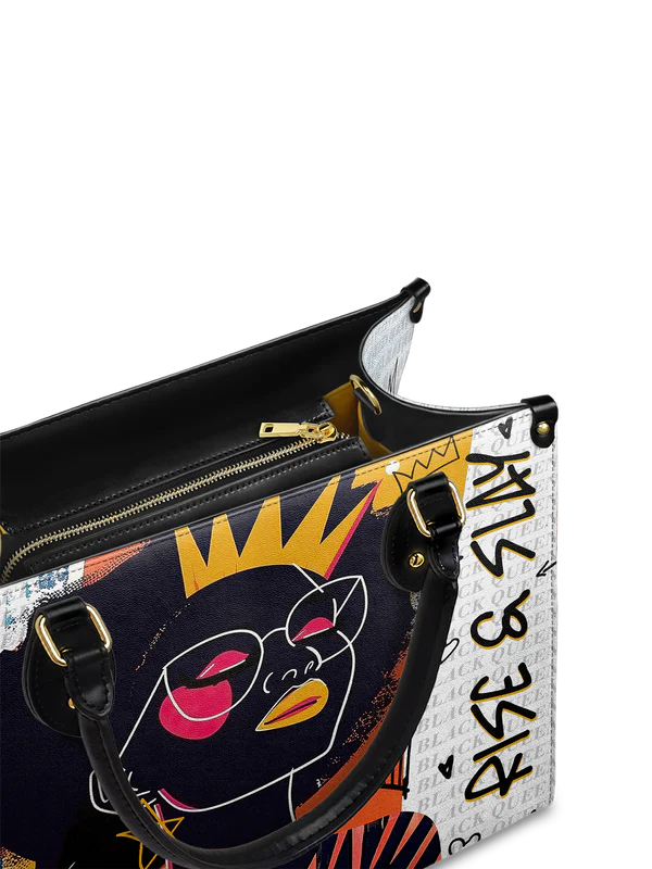 "Aina" Coconut White Leather Handbag - Image 19