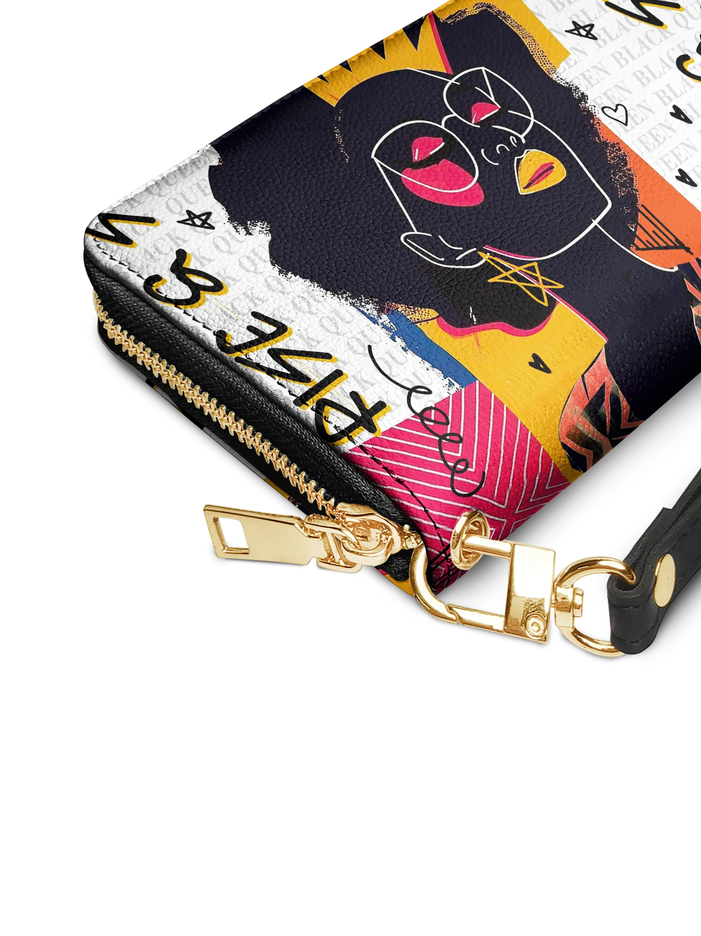 "Aina" Coconut White Wallet - Image 5