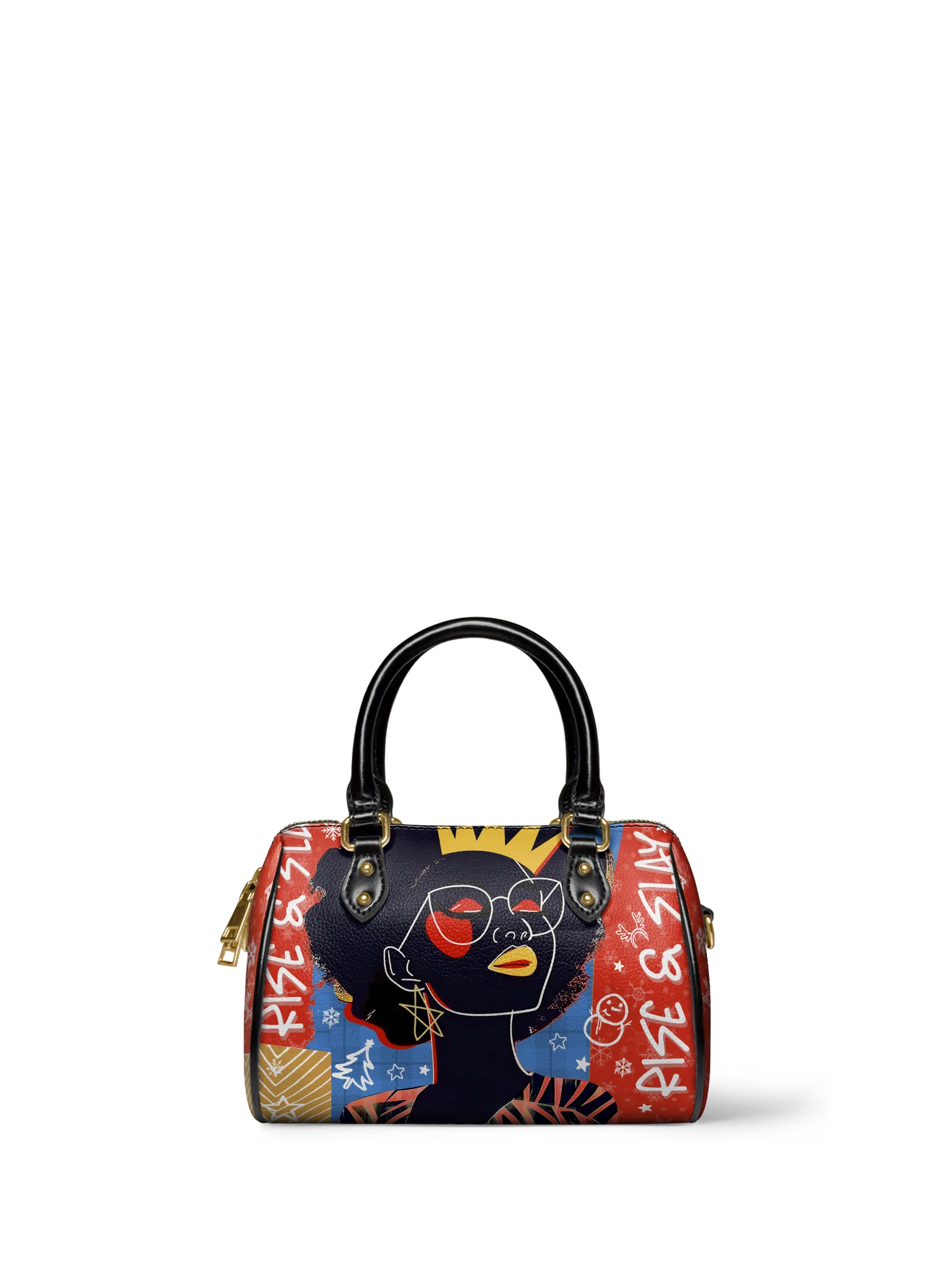 "Aina" Frosted Cherry Mini Satchel