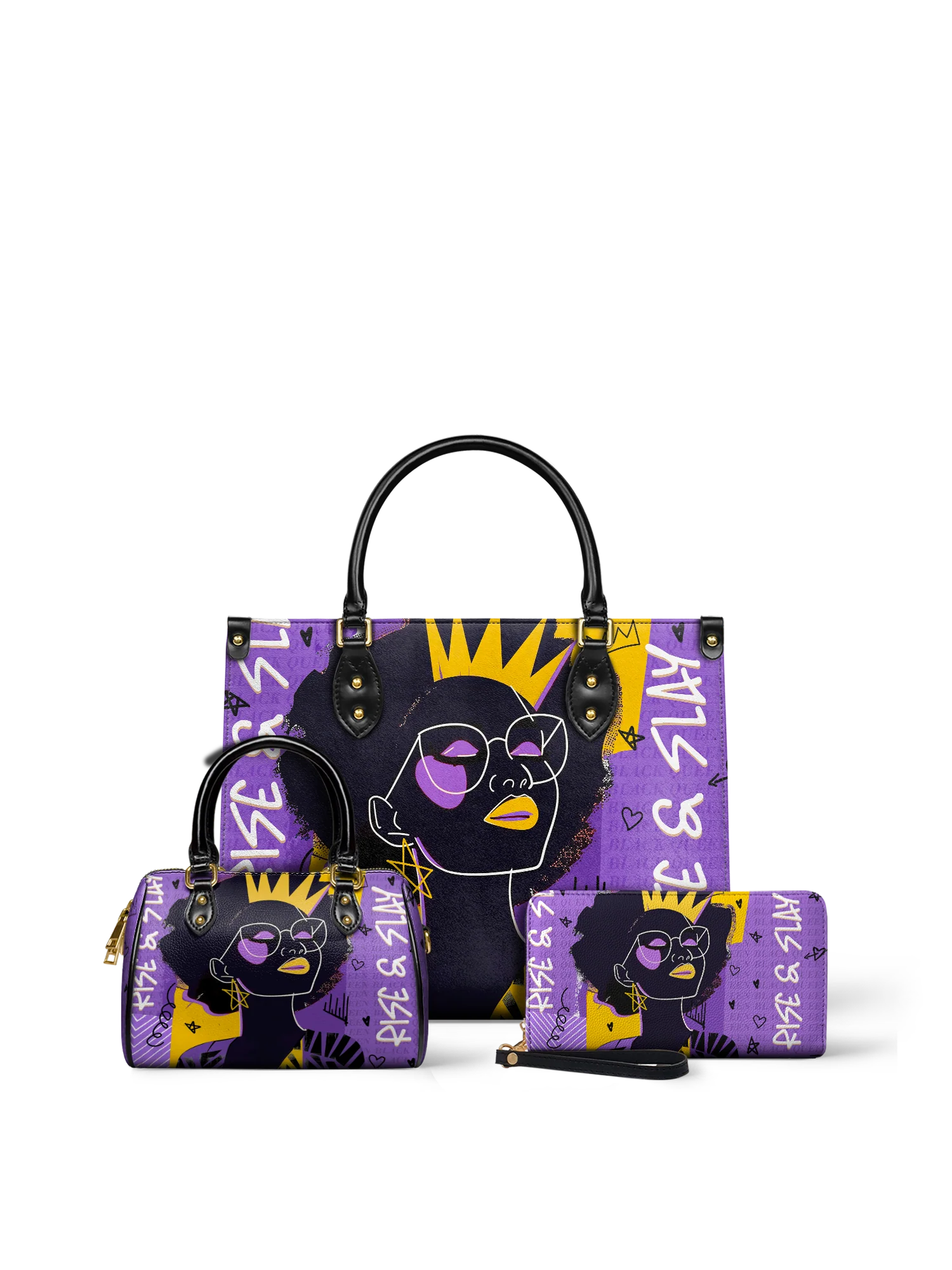 "Aina" Grape Soda Mini Satchel - Image 7