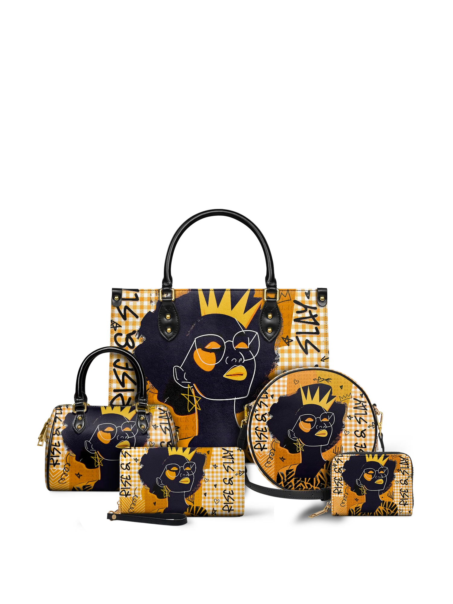"Aina" Honeycomb Mini Satchel - Image 8