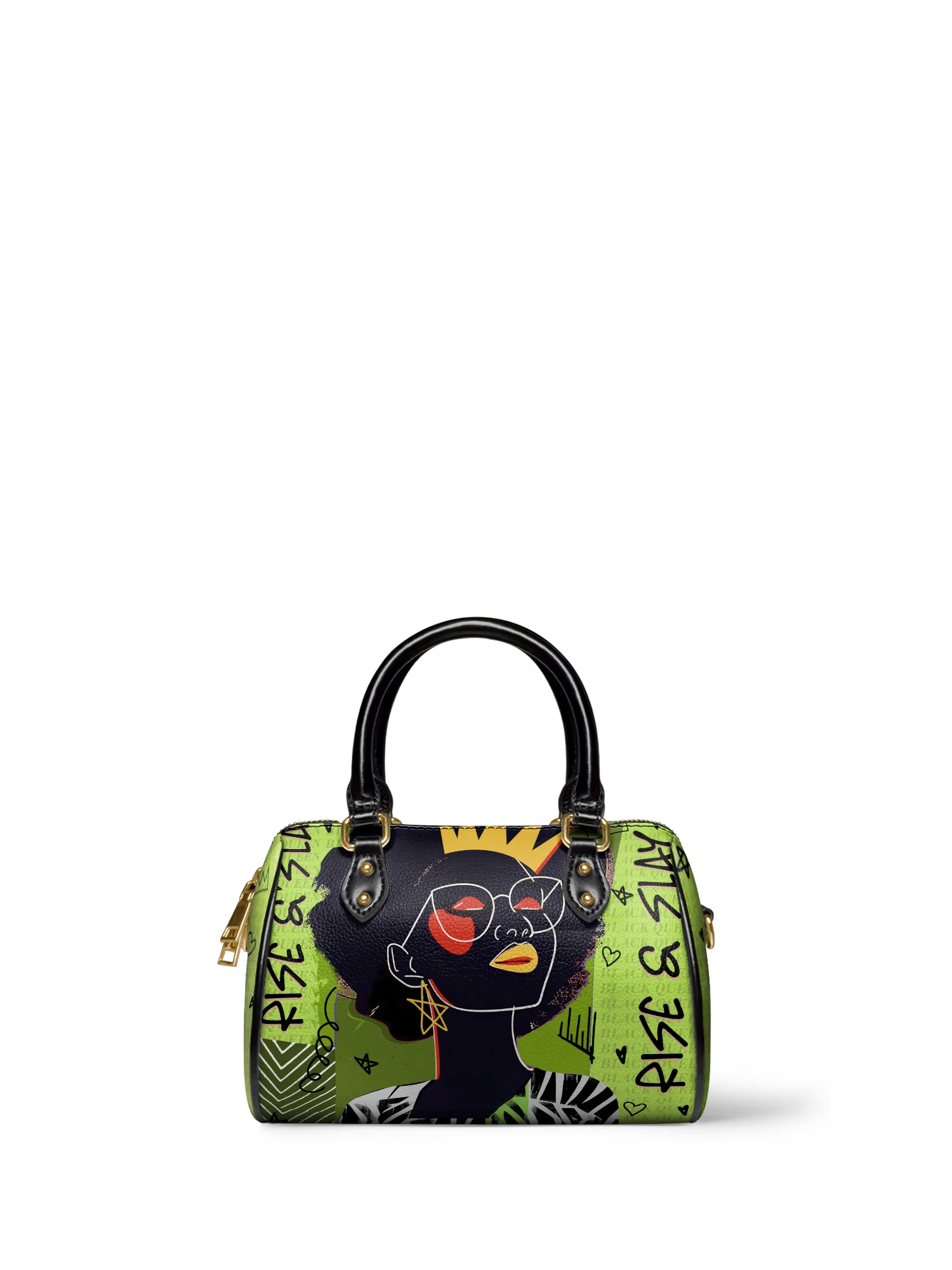 "Aina" Lime Pop Mini Satchel