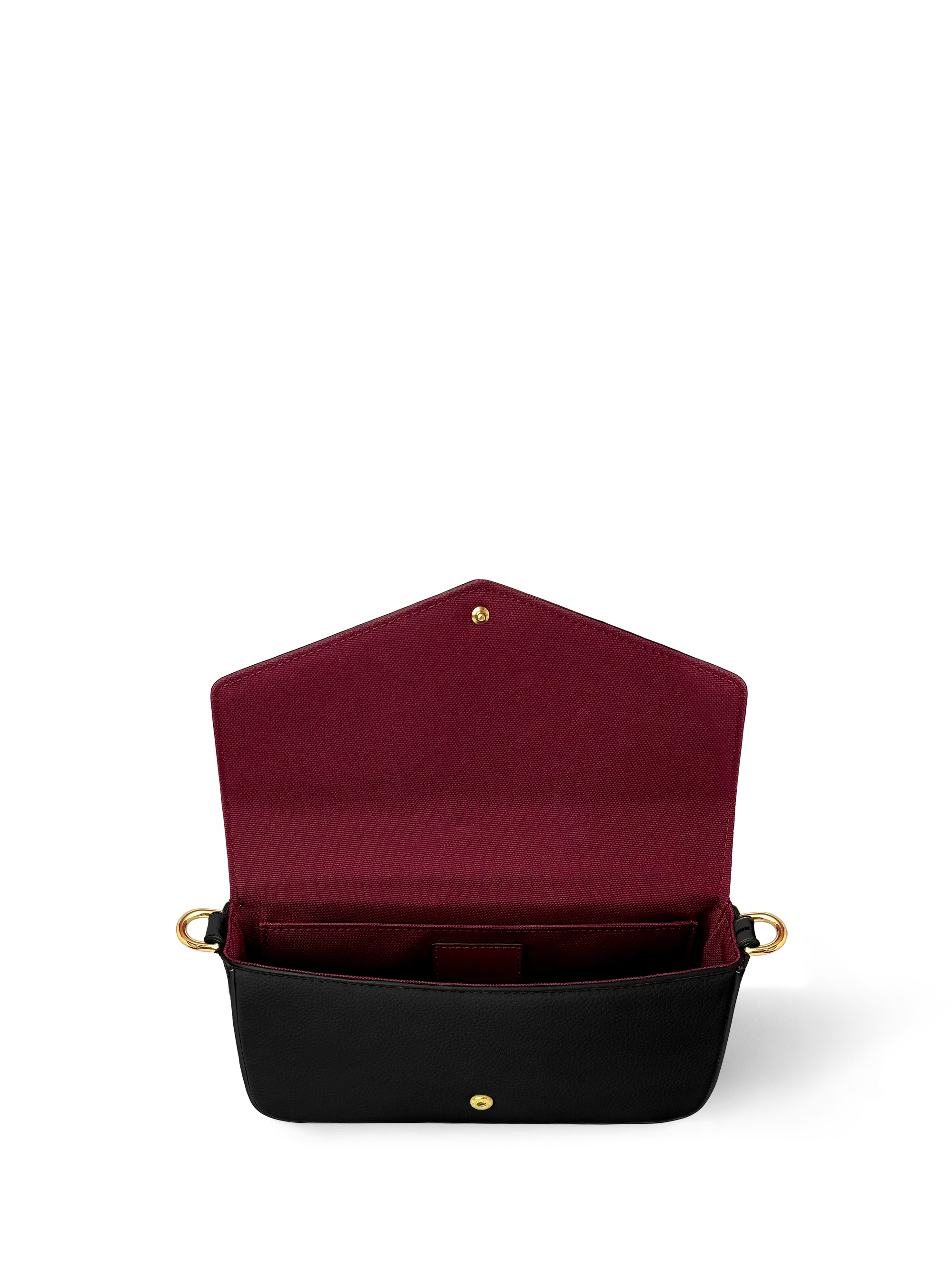 "Amara" Envelope Chain Crossbody Bag - Image 5