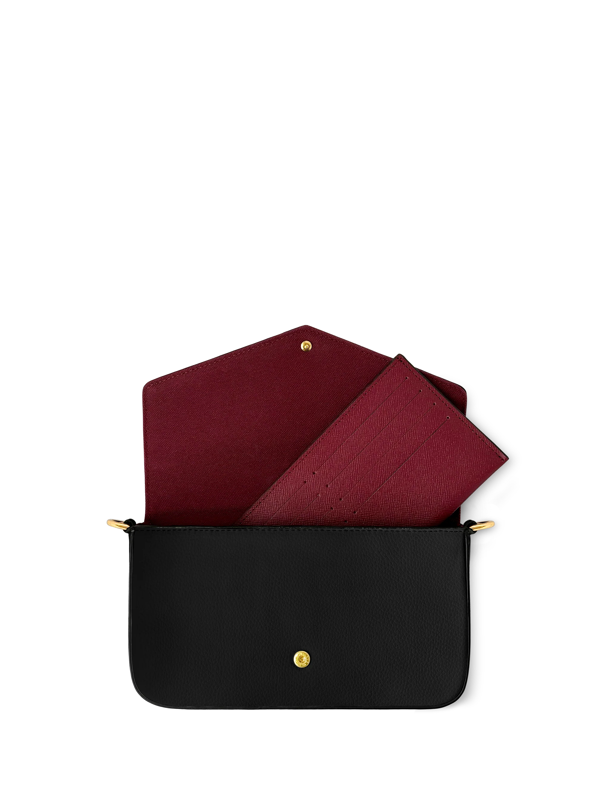 "Amara" Envelope Chain Crossbody Bag - Image 6