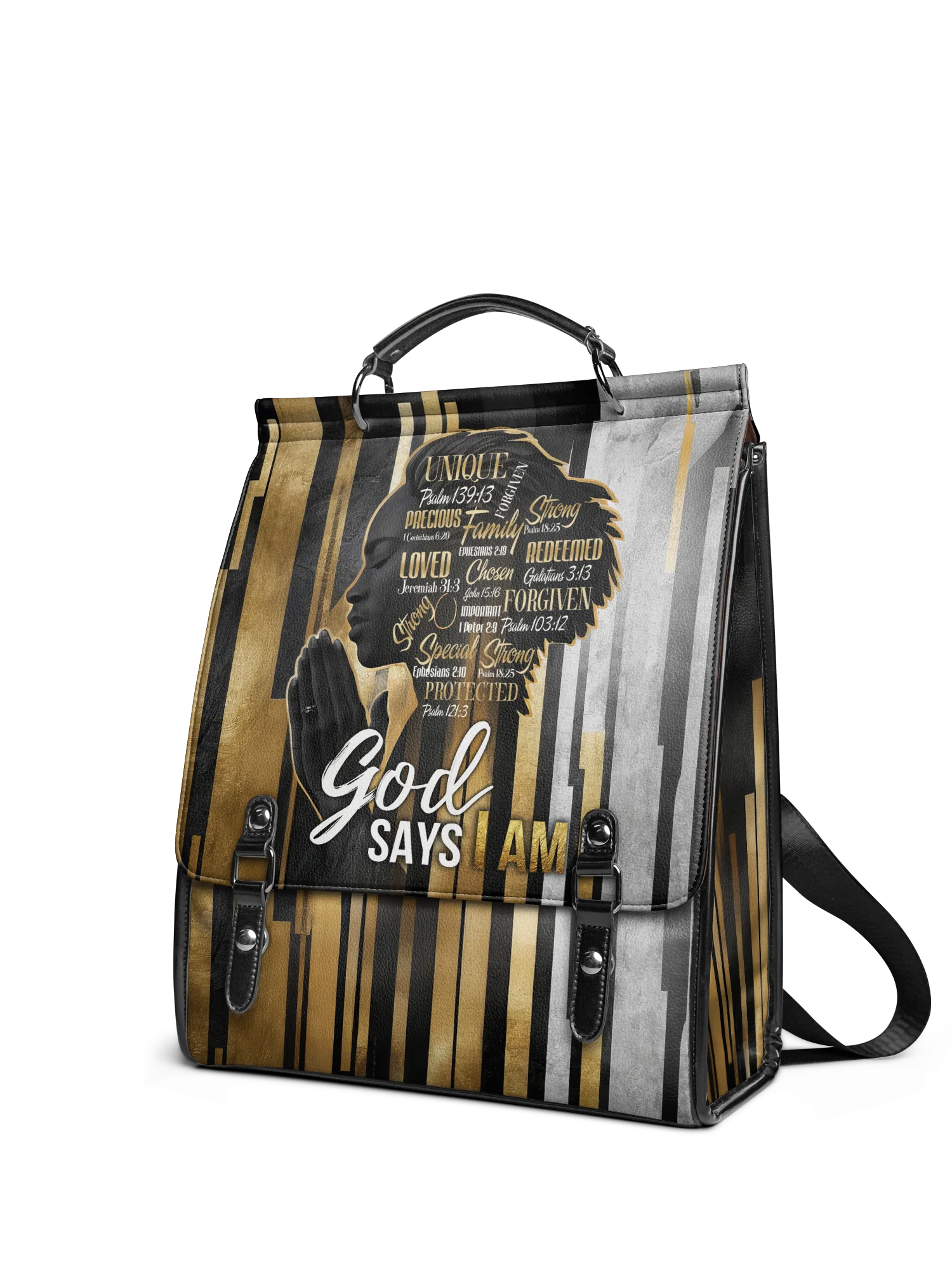 "Amara" Leather Backpack - Image 5