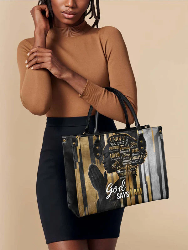 "Amara" Leather Handbag - Image 13