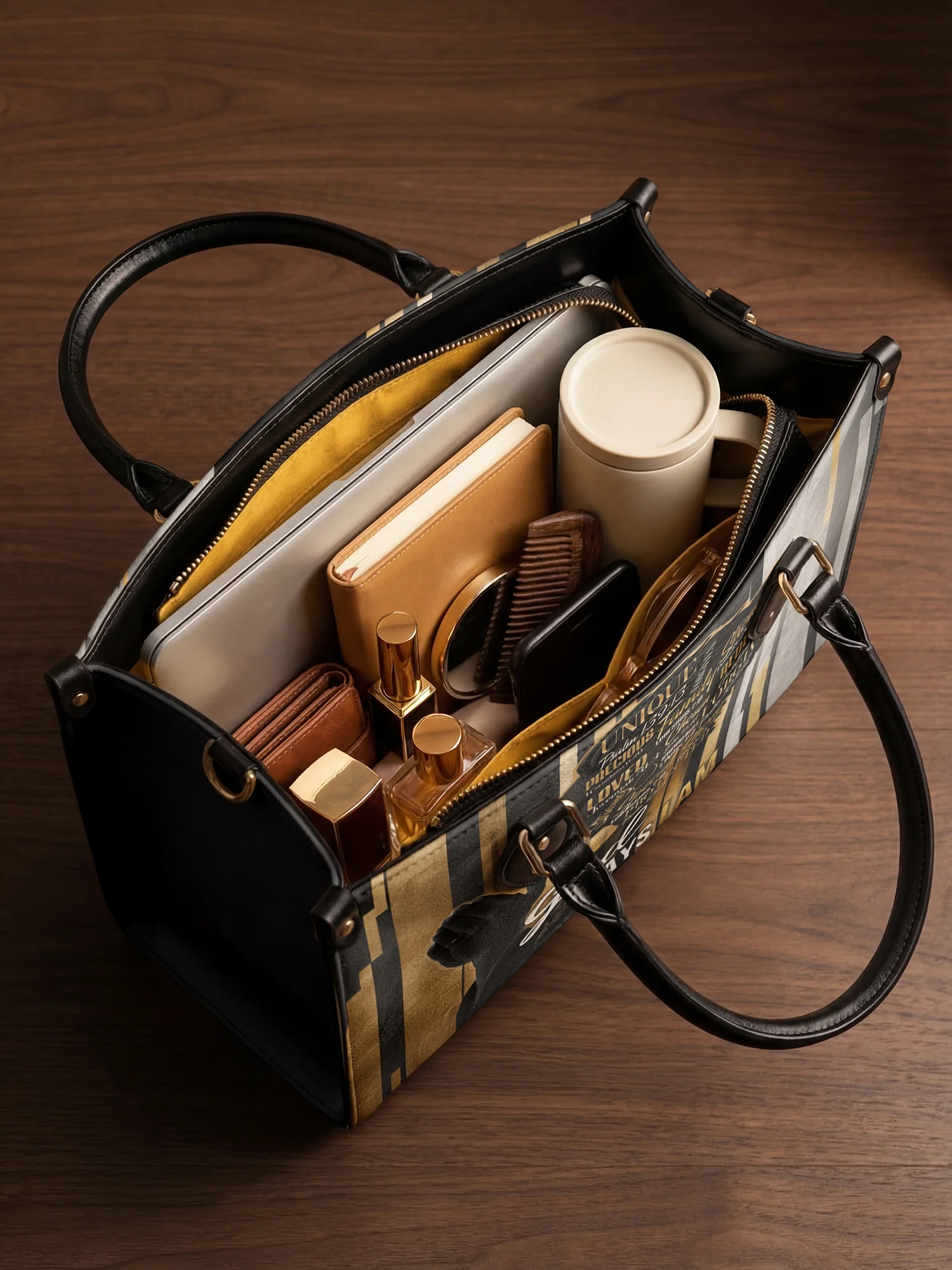 "Amara" Leather Handbag - Image 9