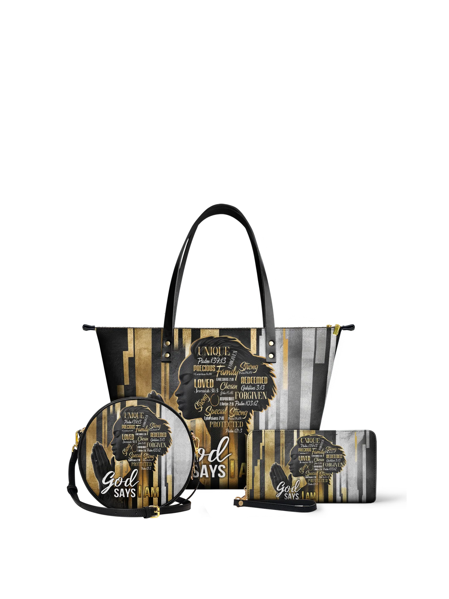 "Amara" Leather Tote Bag - Image 9