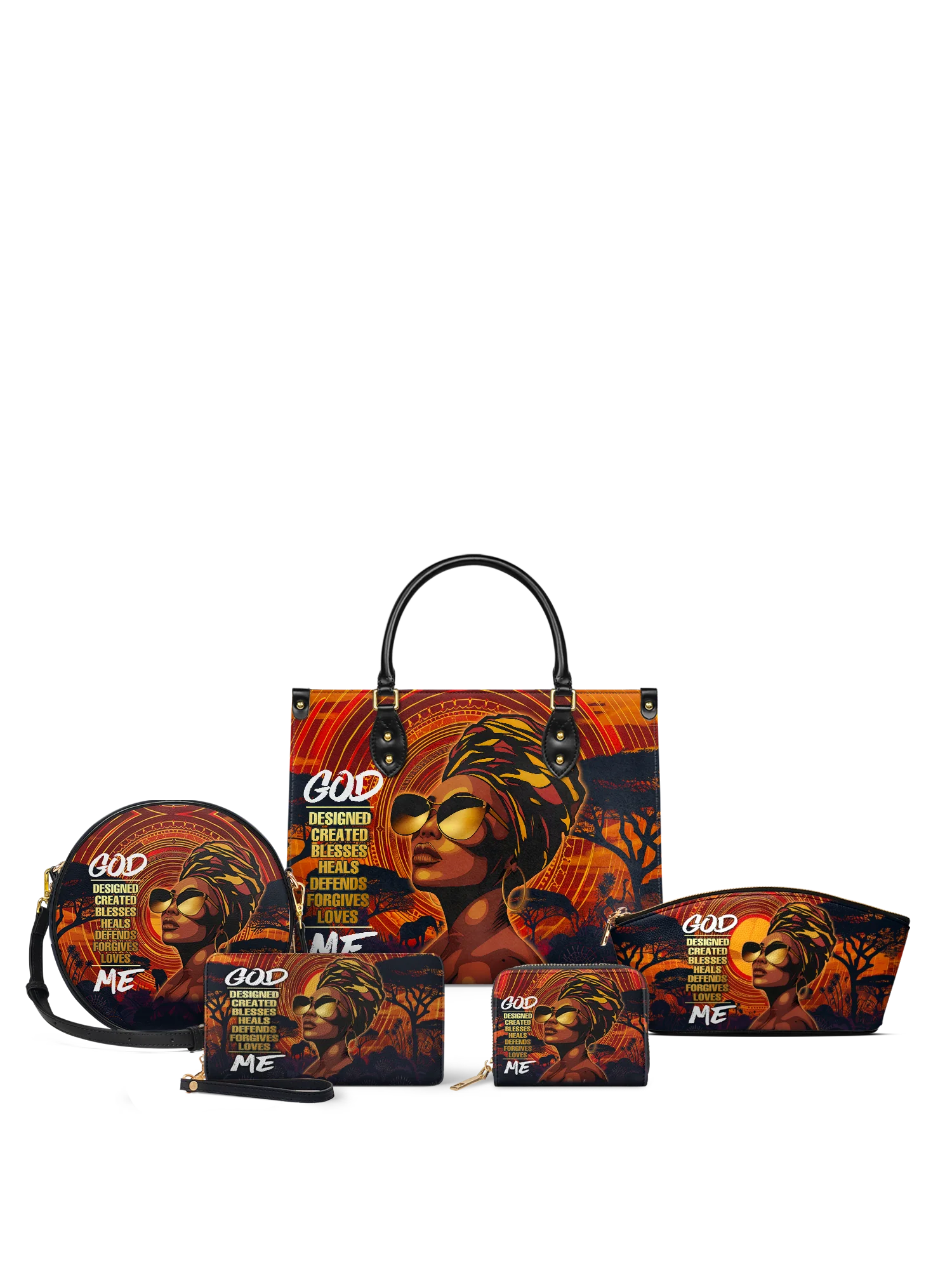 "Aseda" Eclipse Makeup Bag Bundle
