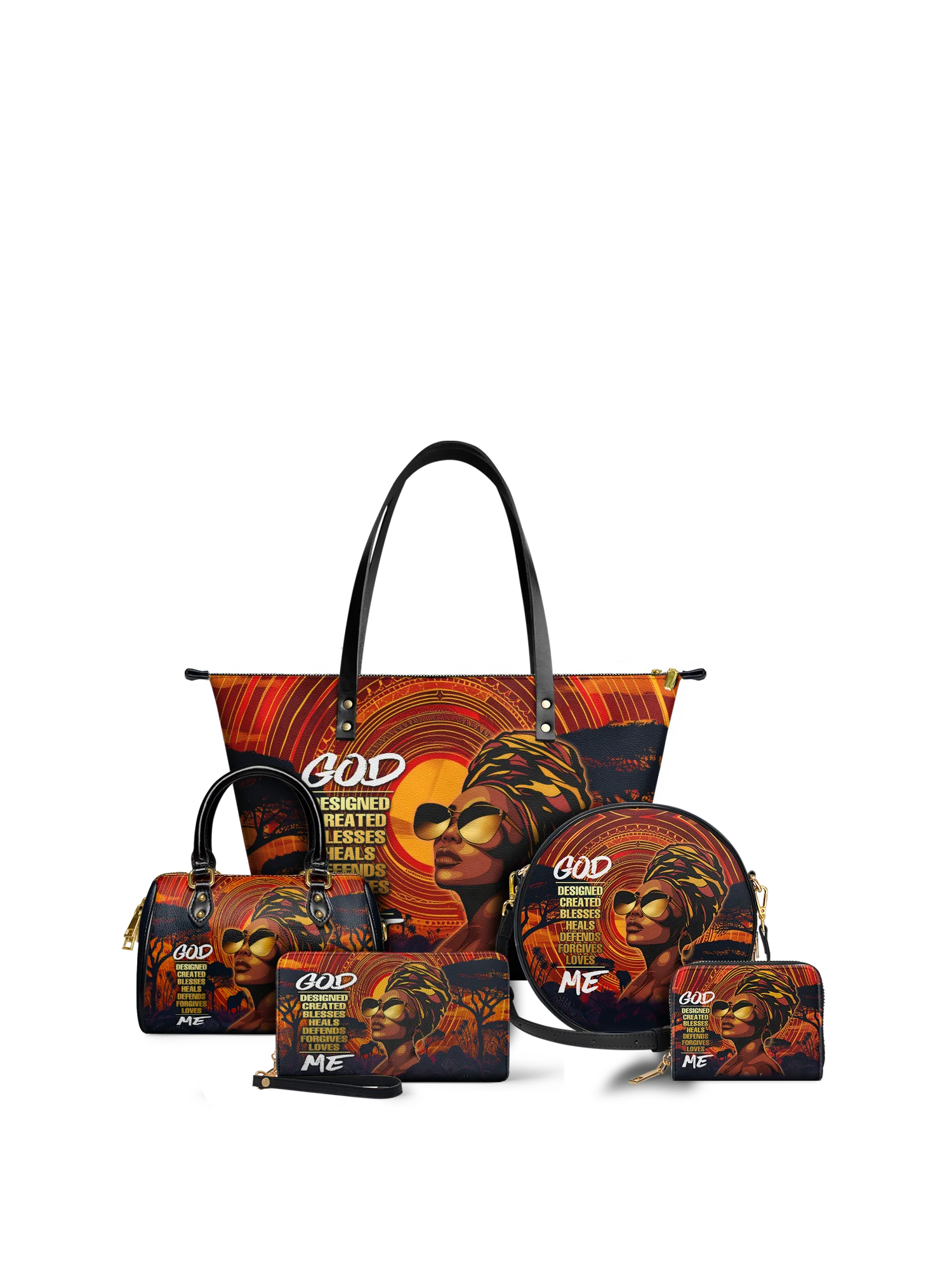 "Aseda" Leather Tote Bag - Image 9