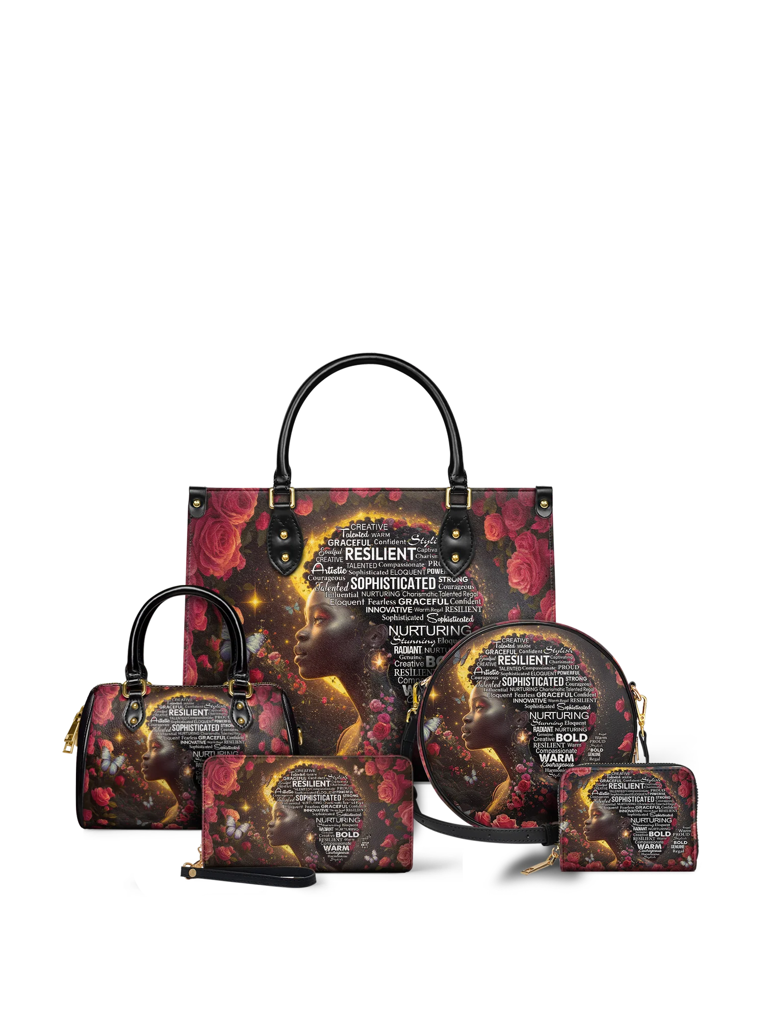 "Aurenna" Leather Handbag - Image 11