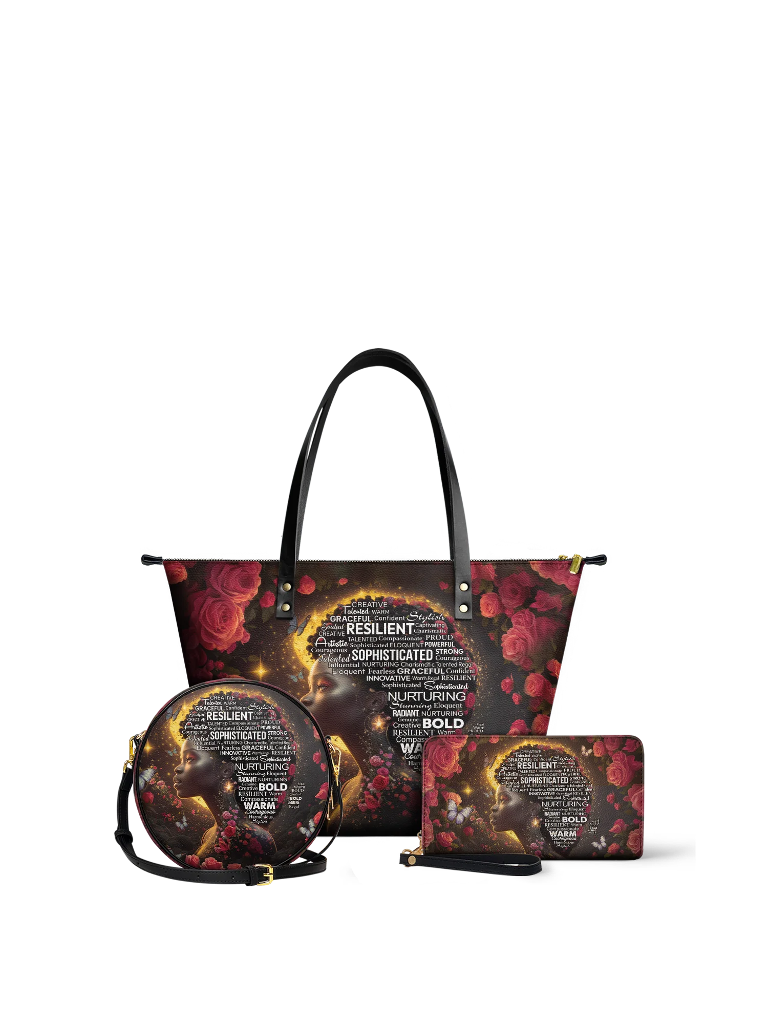 "Aurenna" Leather Tote Bag - Image 8