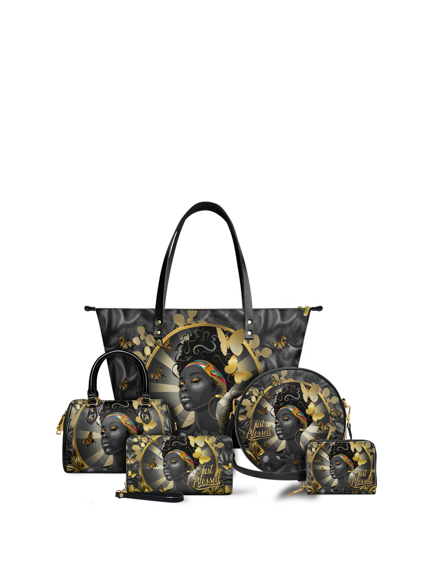 "Barakaya" Leather Tote Bag - Image 10