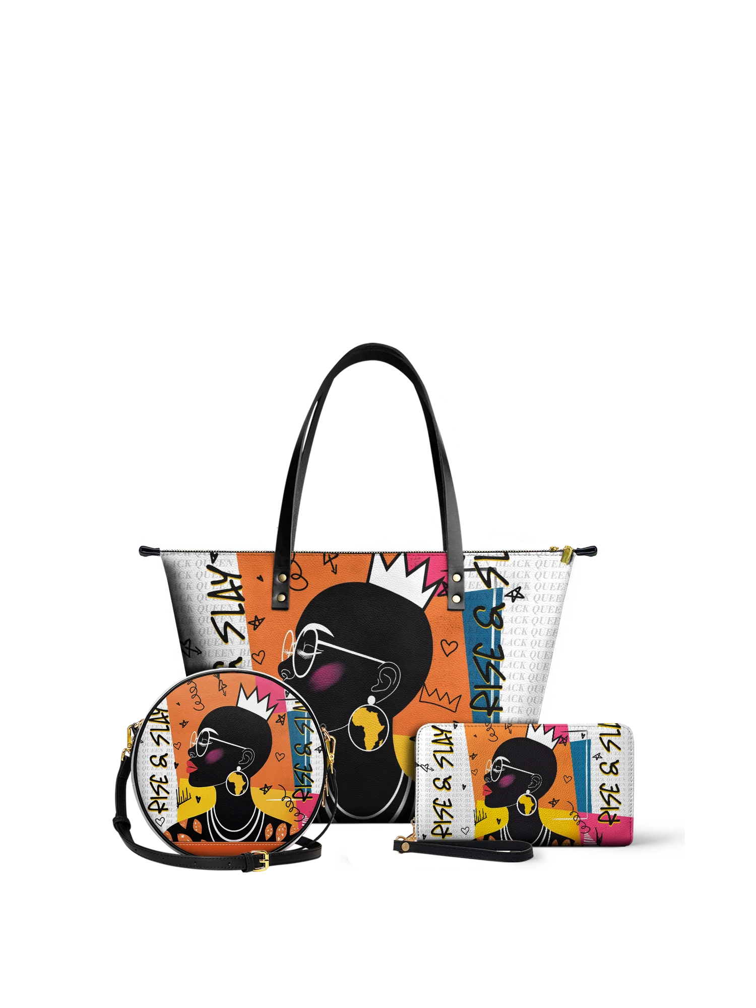 "Baridi" Leather Tote Bag - Image 8