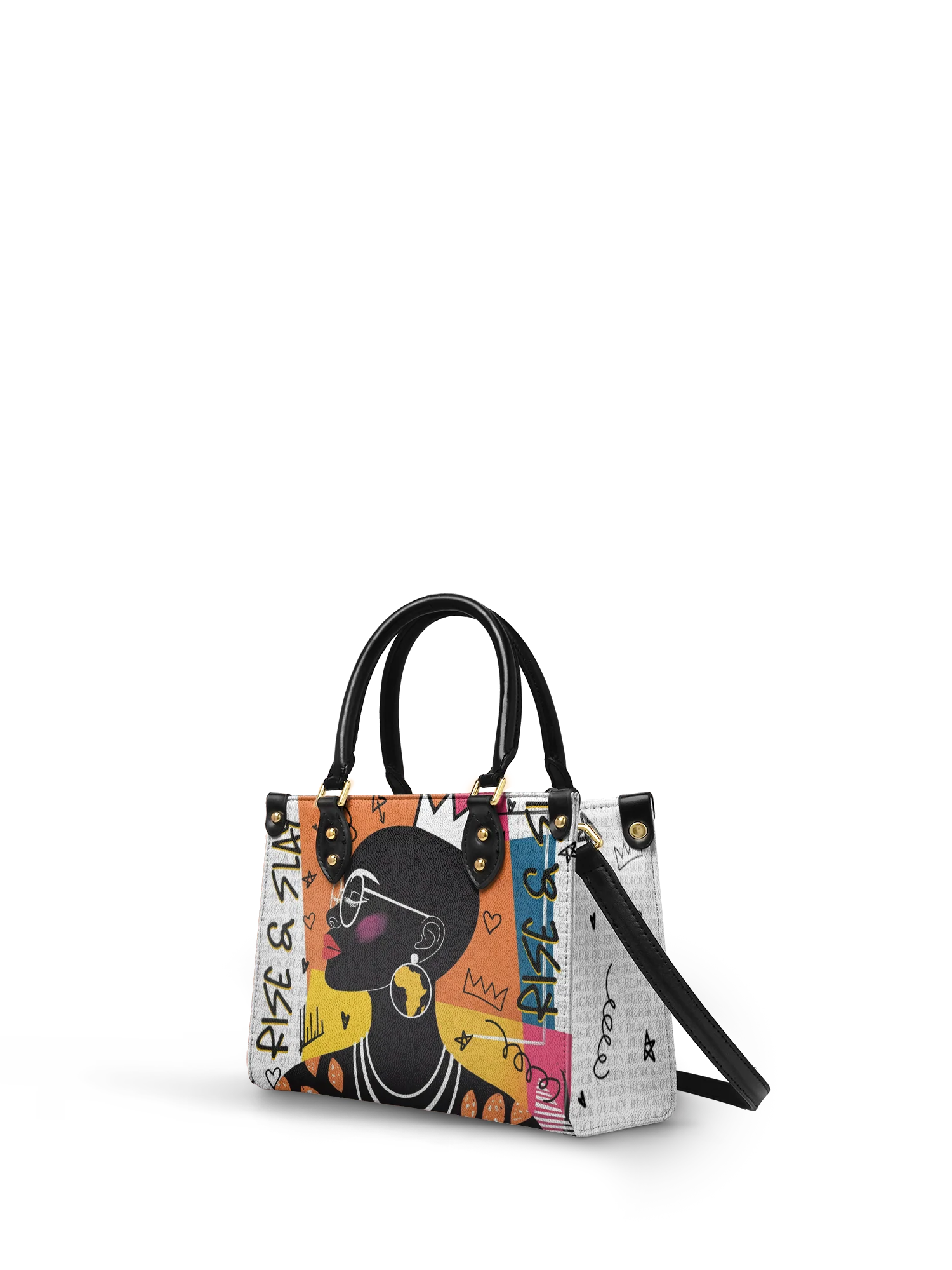 "Baridi" Small Leather Handbag - Image 4