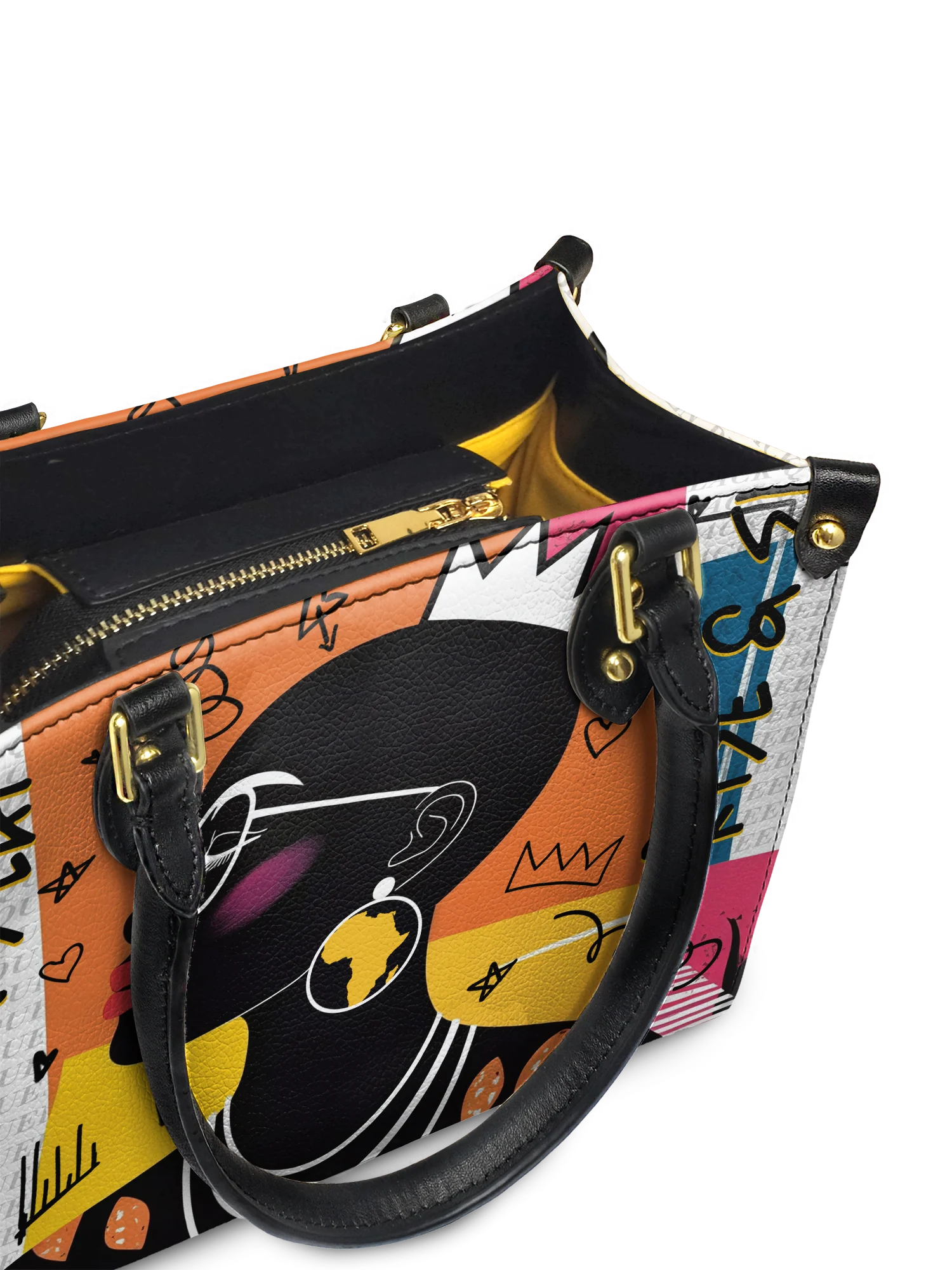 "Baridi" Small Leather Handbag - Image 6