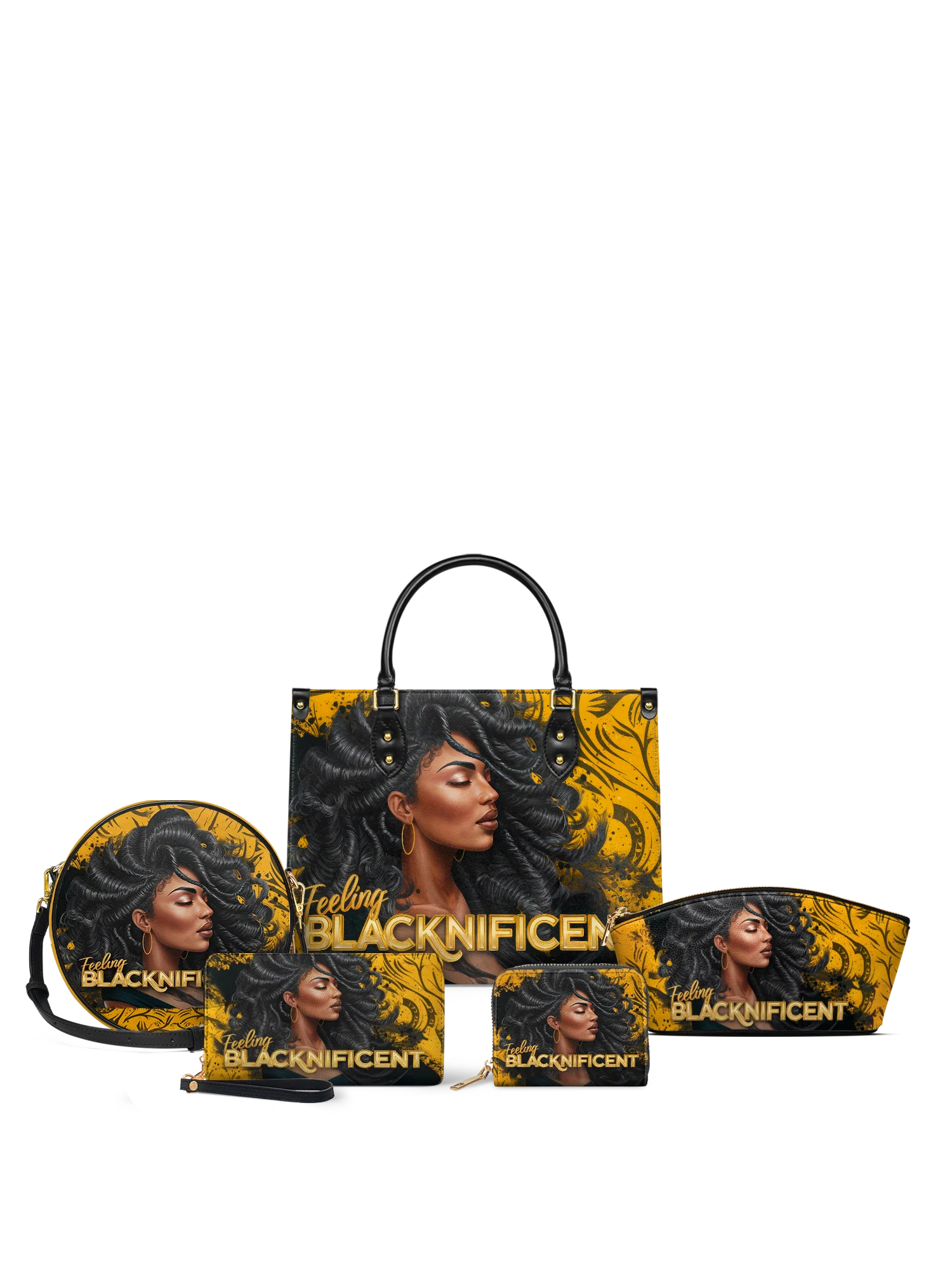 "Blacknificent" Eclipse Makeup Bag Bundle