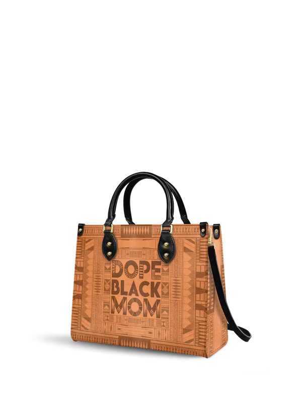"Dope Black Mom" Leather Handbag - Image 17