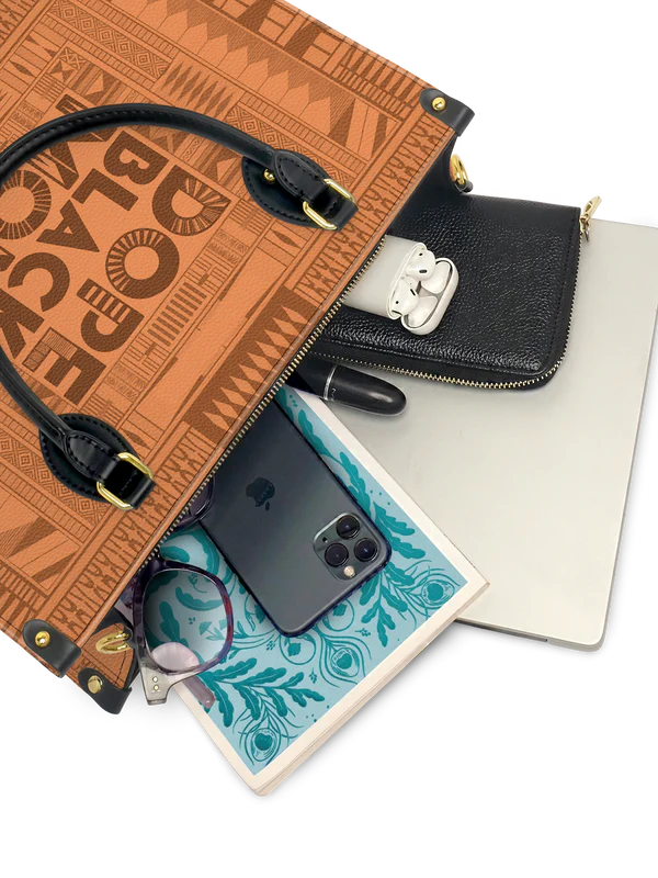 "Dope Black Mom" Leather Handbag - Image 18