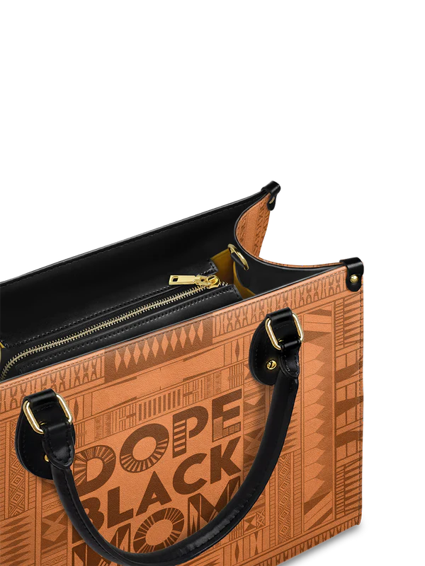 "Dope Black Mom" Leather Handbag - Image 19