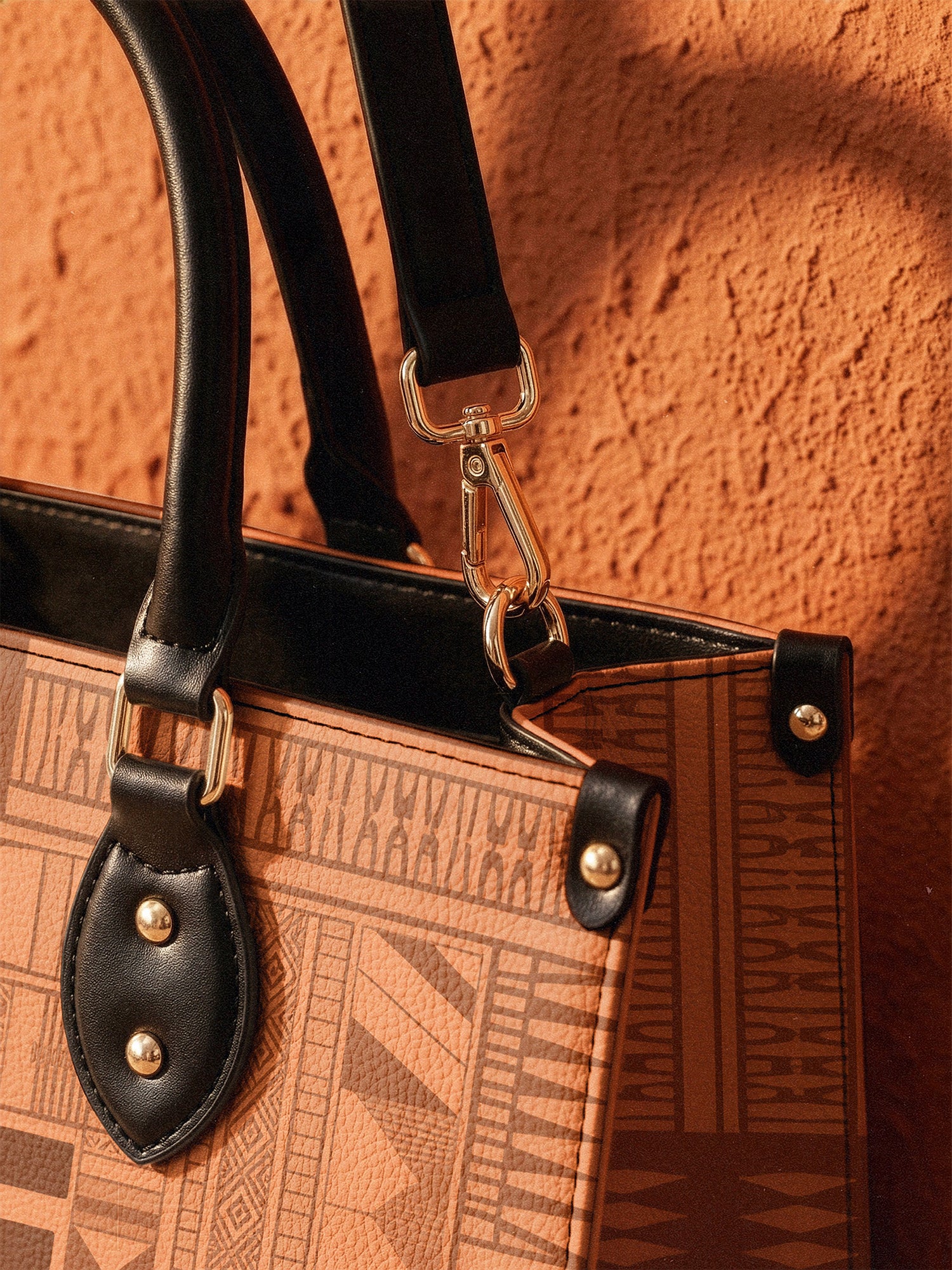 "Dope Black Mom" Leather Handbag - Image 6