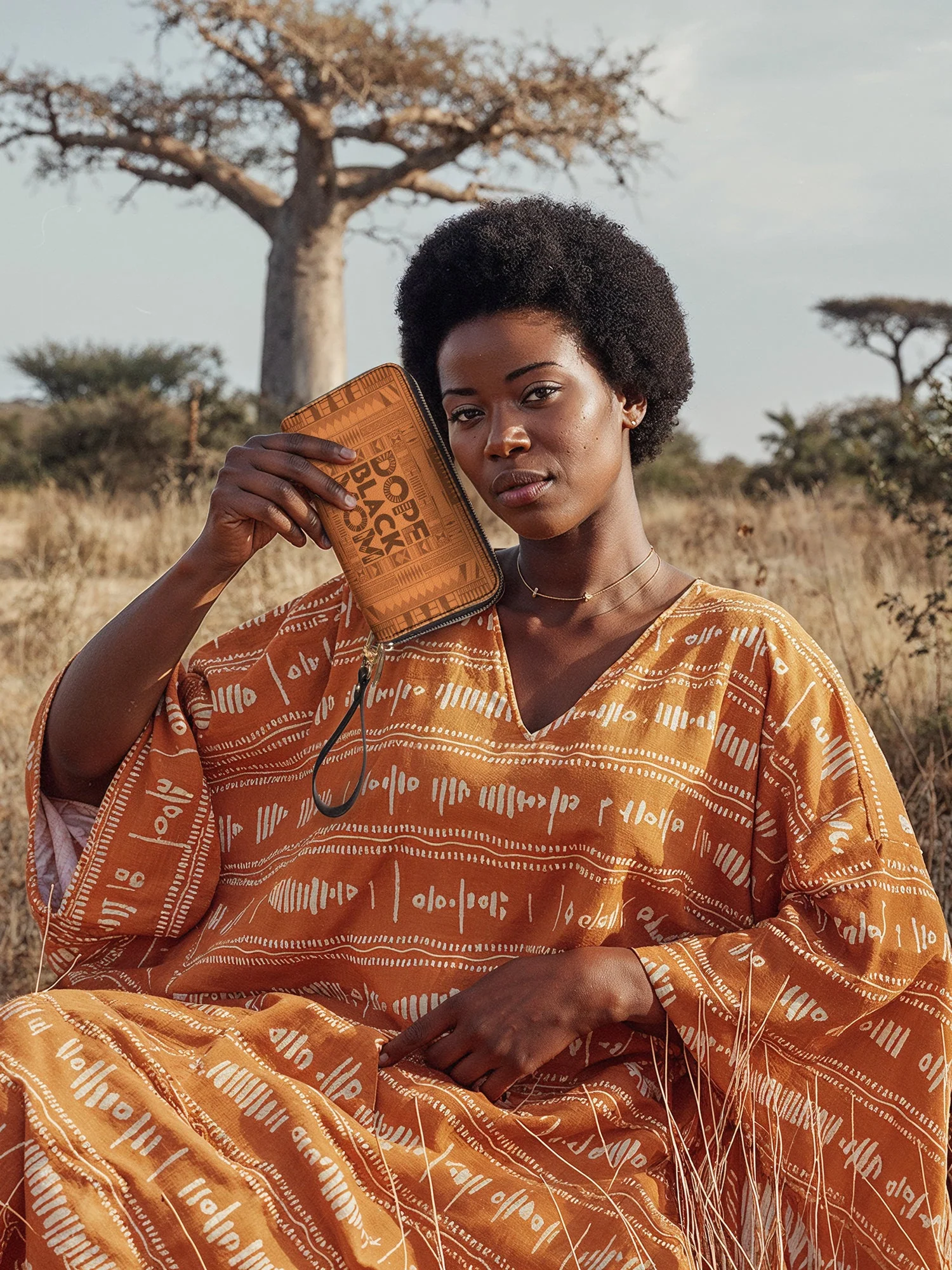 "Dope Black Mom" Wallet - Image 4