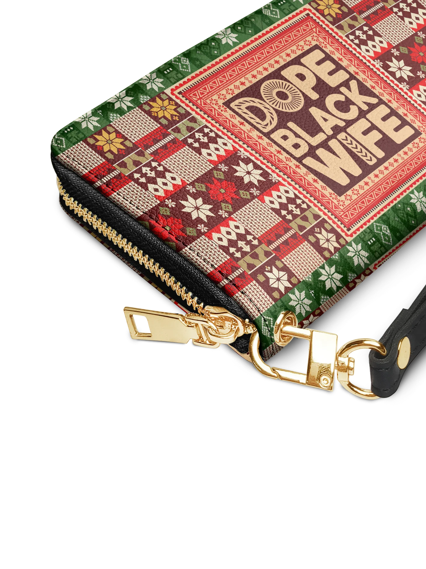 "Dope Black Wife" Frosted Pine Wallet Today's Deal - Image 4