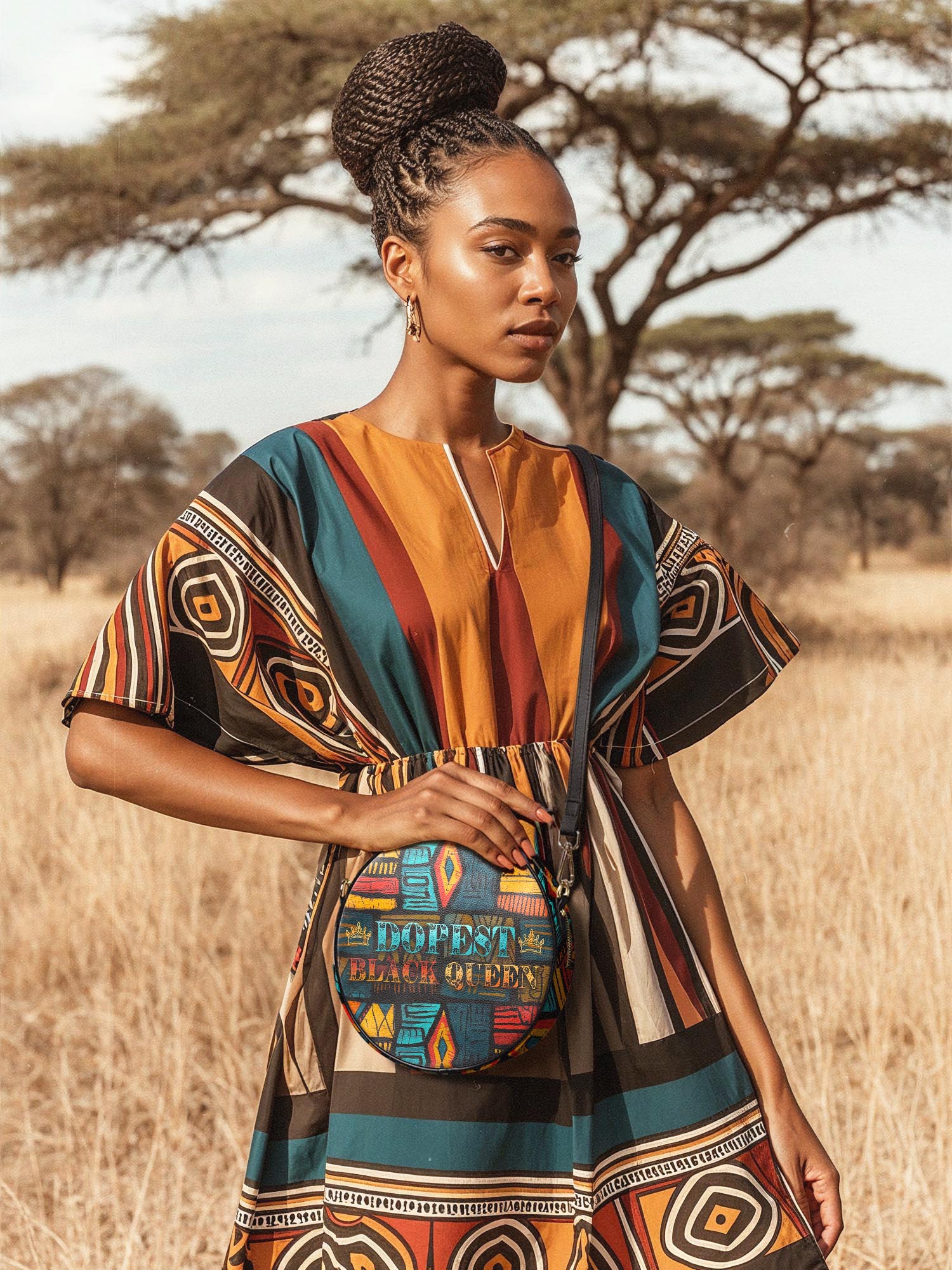 "Dopeya" Circle Crossbody Bag - Image 3