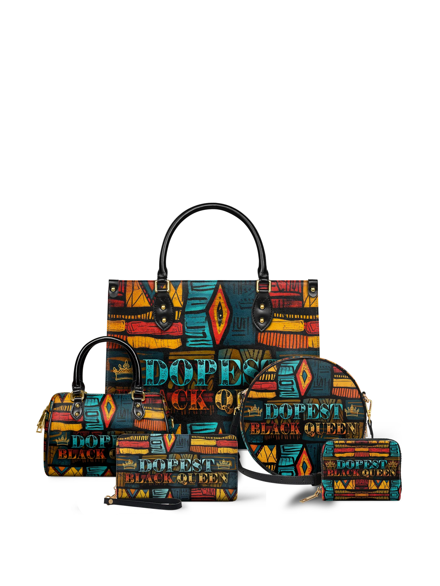 "Dopeya" Leather Handbag - Image 11
