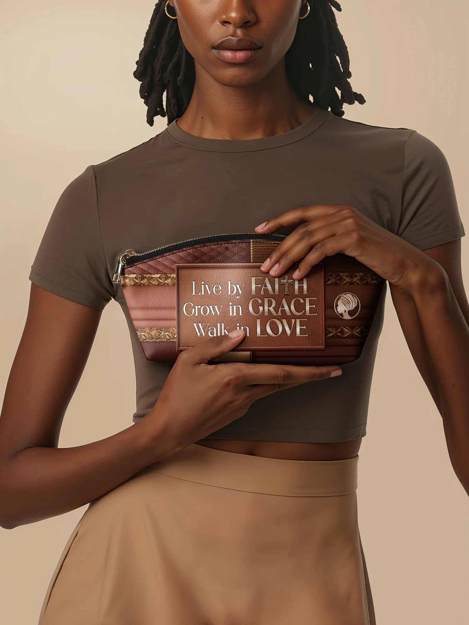 "Eliora" Eclipse Makeup Bag - Image 2