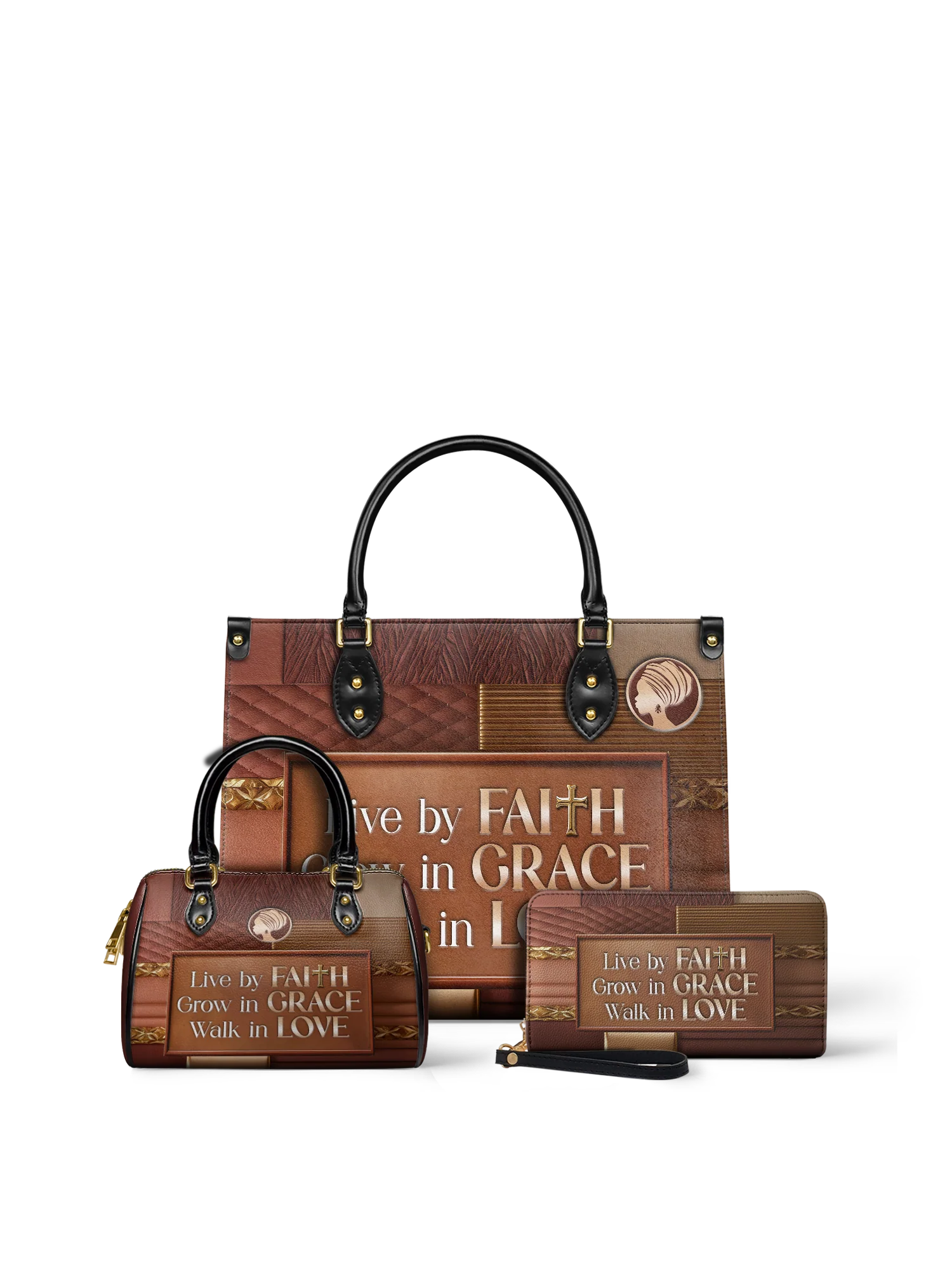 "Eliora" Leather Handbag - Image 10