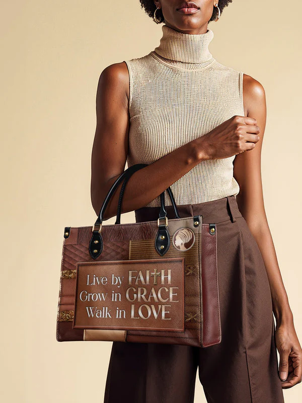 "Eliora" Leather Handbag - Image 12
