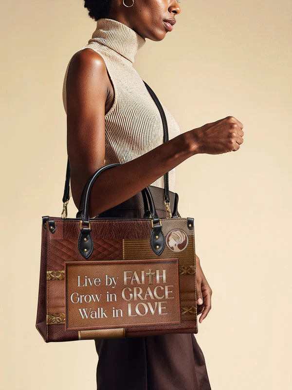 "Eliora" Leather Handbag - Image 13