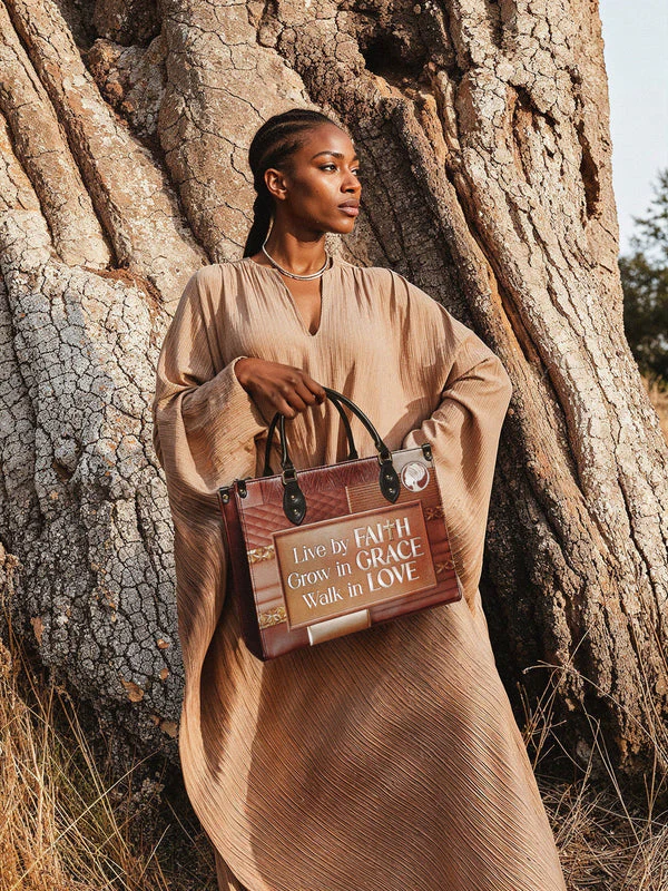 "Eliora" Leather Handbag - Image 14