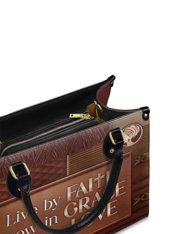 "Eliora" Leather Handbag - Image 17