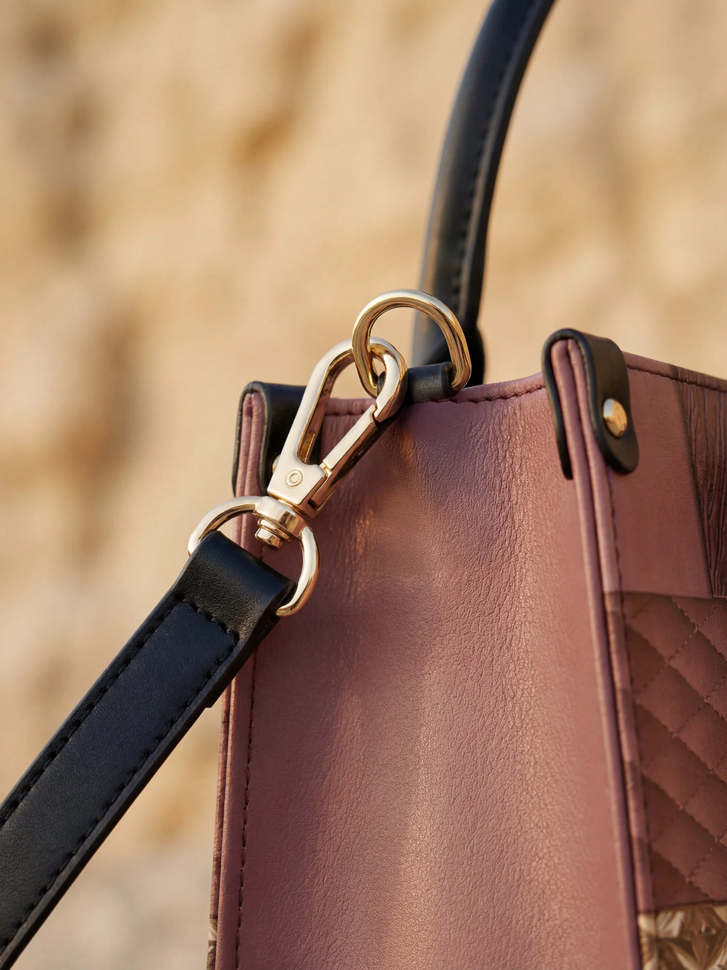 "Eliora" Leather Handbag - Image 6