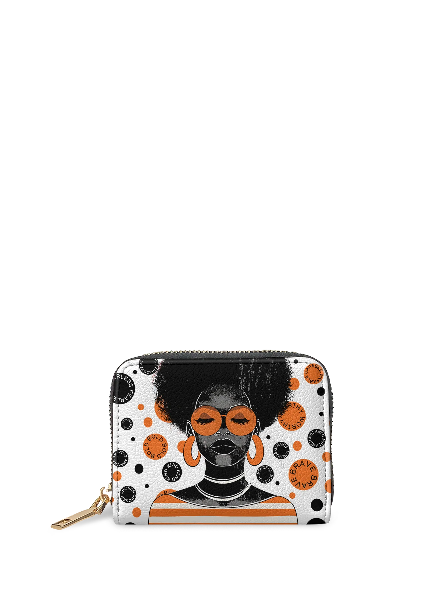 "Fahari" Marshmallow Citrus Mini Wallet