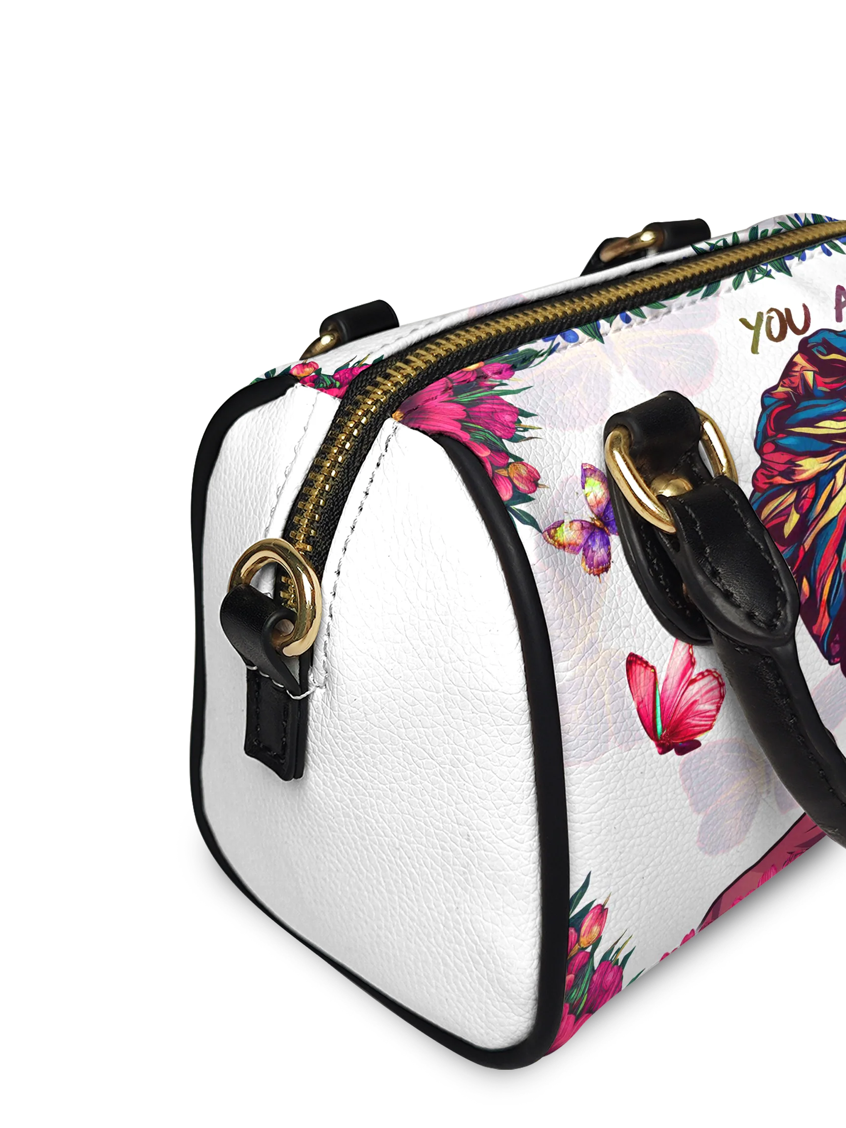 "Imani" Dove White Mini Satchel - Image 5