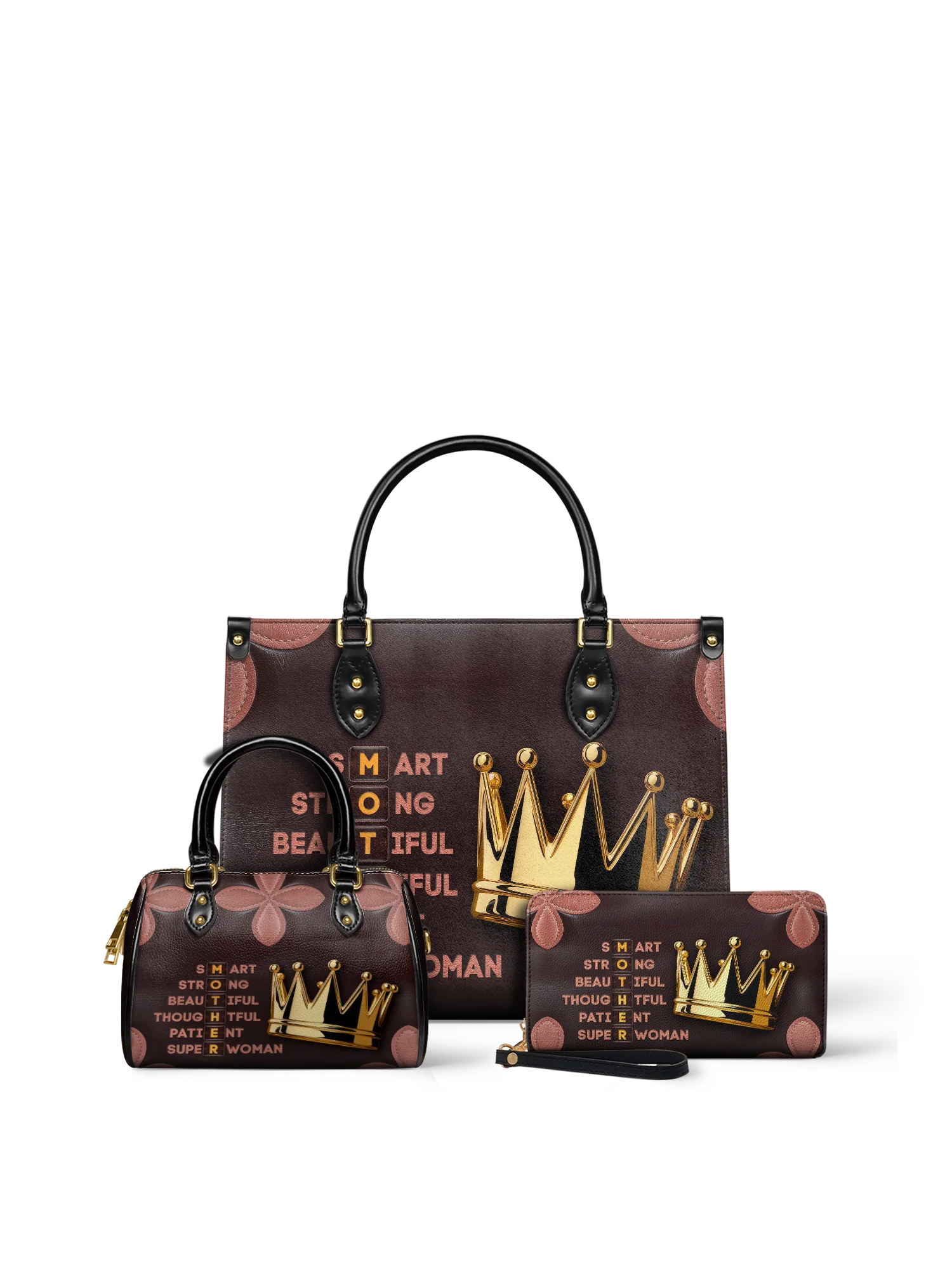 "Imarimom" Leather Handbag - Image 10