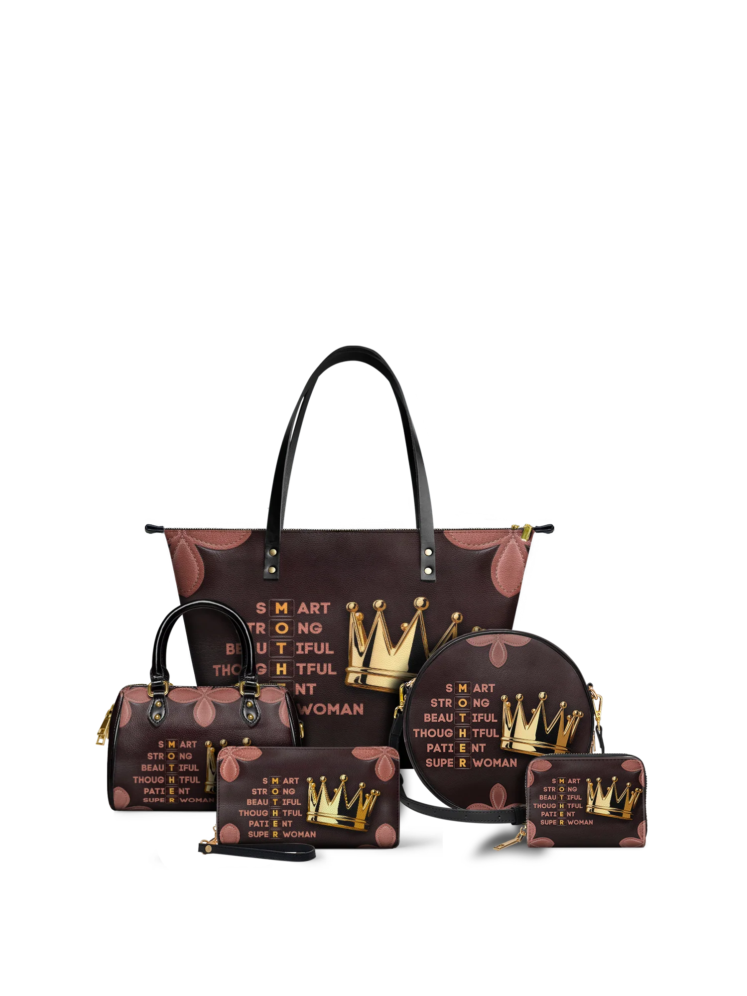 "Imarimom" Leather Tote Bag - Image 10