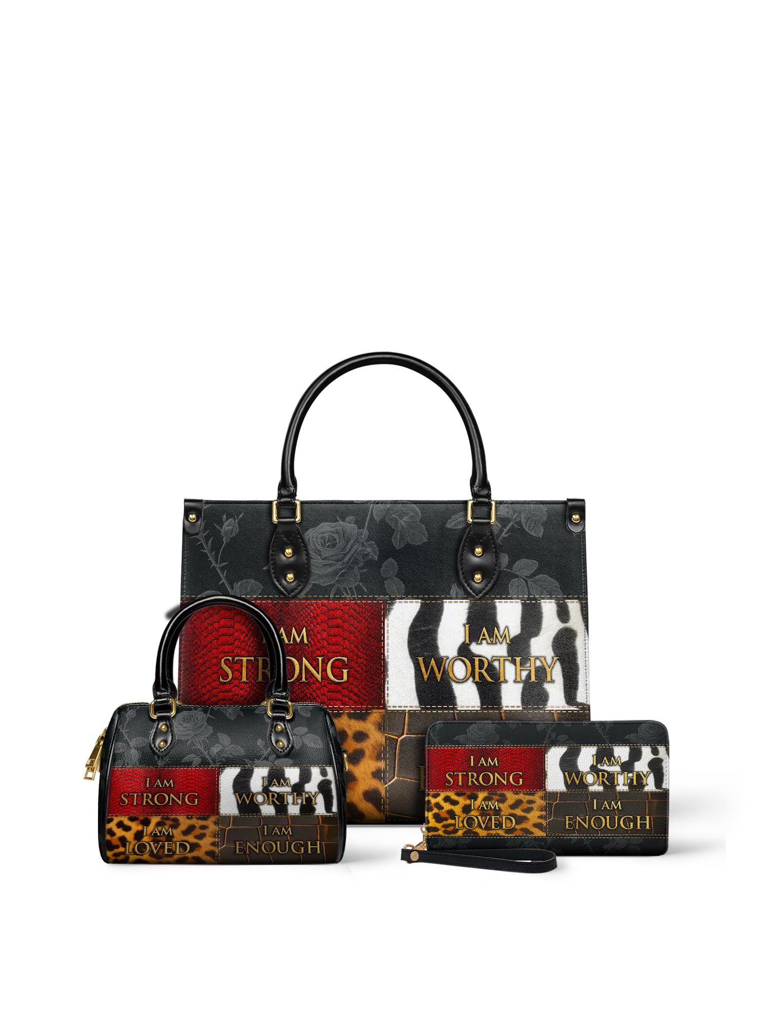 "Kadia" Leather Handbag - Image 10