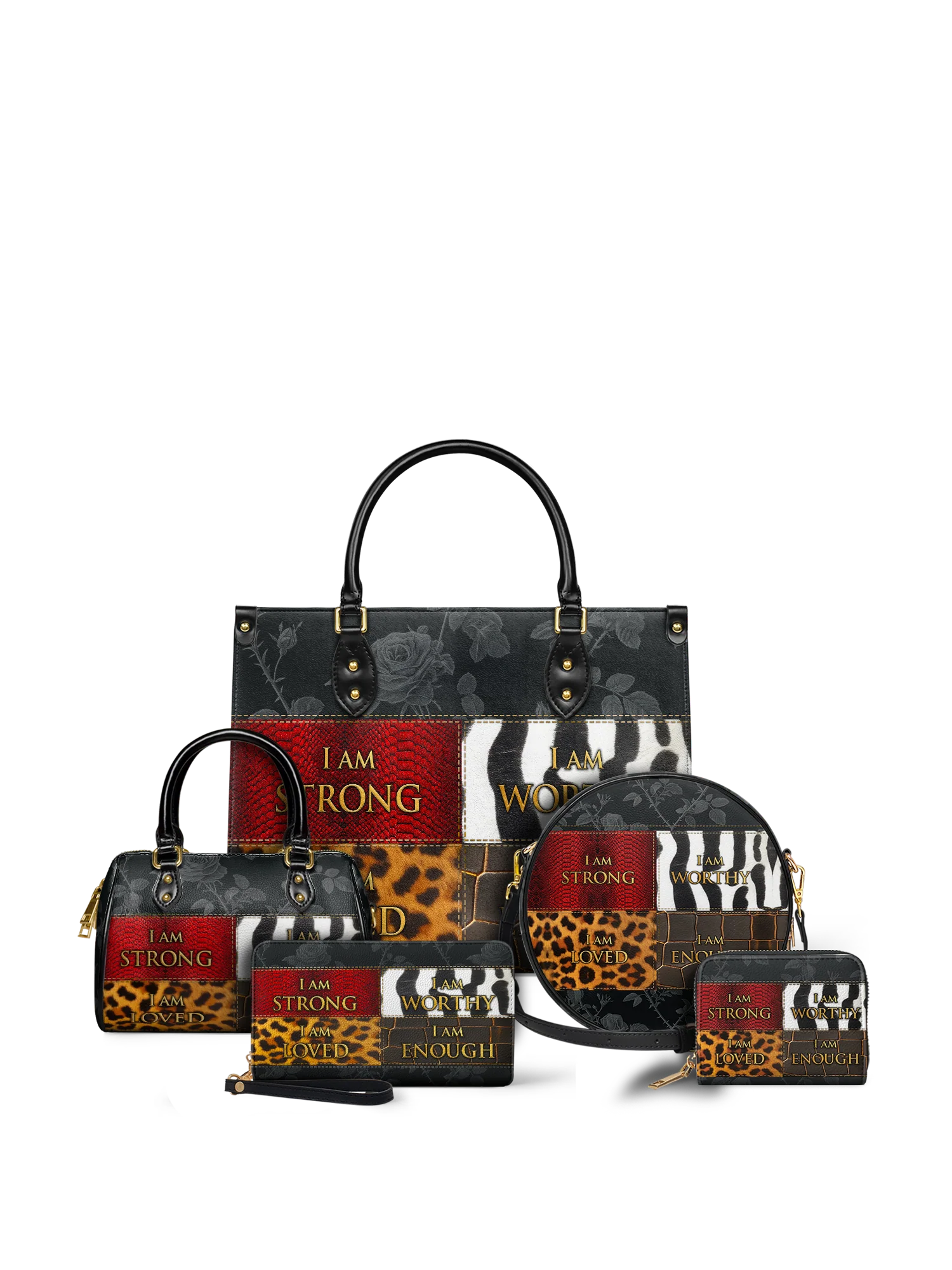 "Kadia" Leather Handbag - Image 11