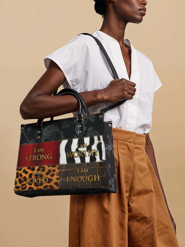 "Kadia" Leather Handbag - Image 12