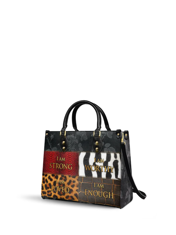 "Kadia" Leather Handbag - Image 17