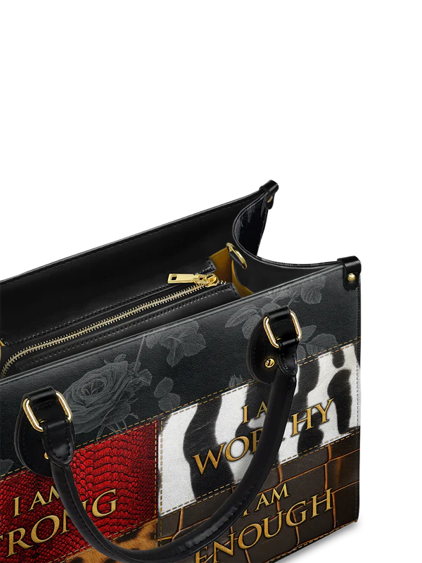 "Kadia" Leather Handbag - Image 19