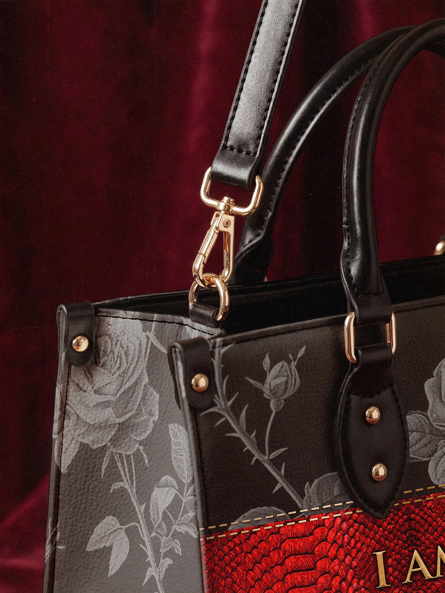 "Kadia" Leather Handbag - Image 6